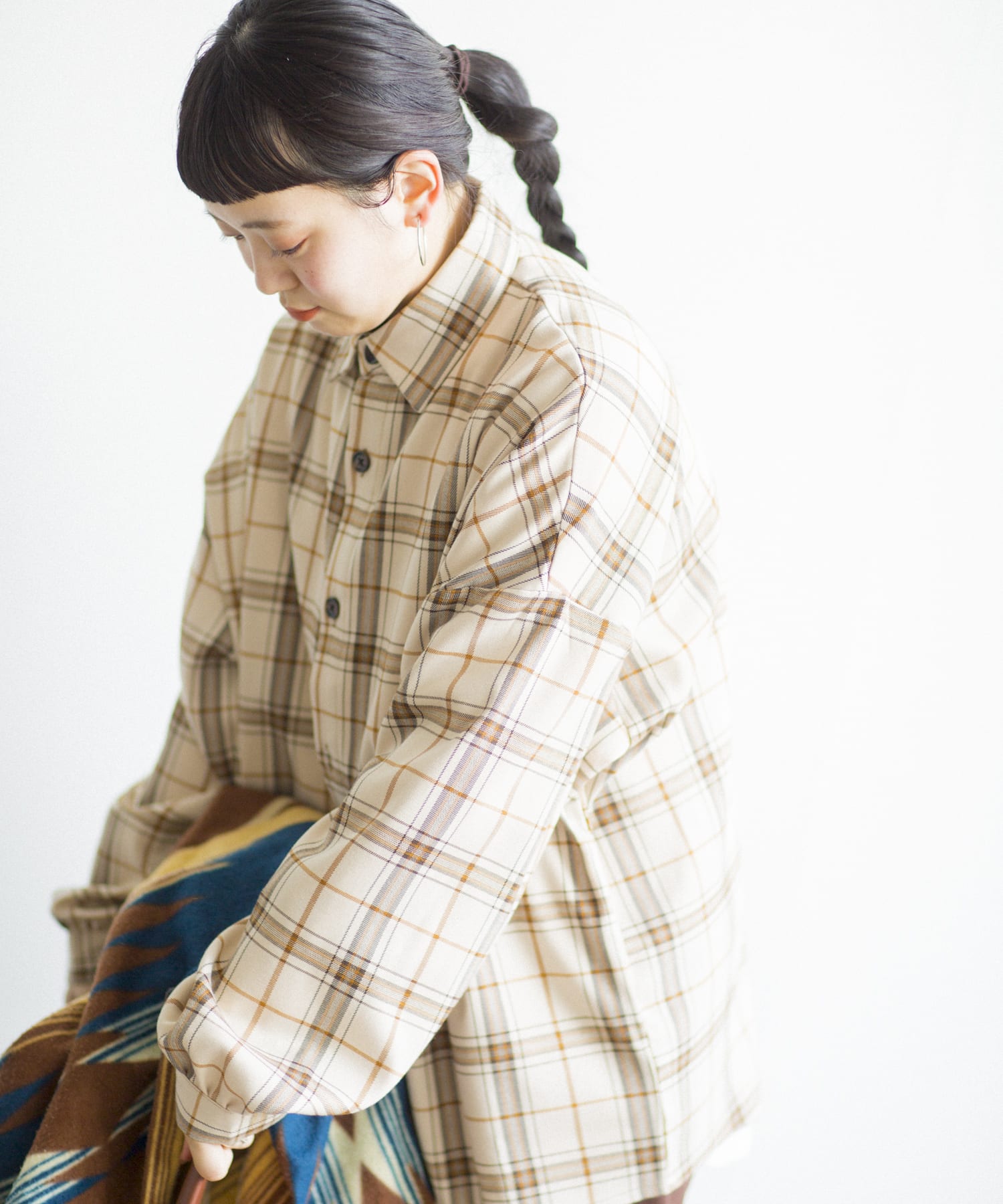 ユニセックス 男女 兼用 Trビッグチェックシャツ Cpcm シーピーシーエム メンズ Pal Closet パルクローゼット パルグループ公式ファッション通販サイト