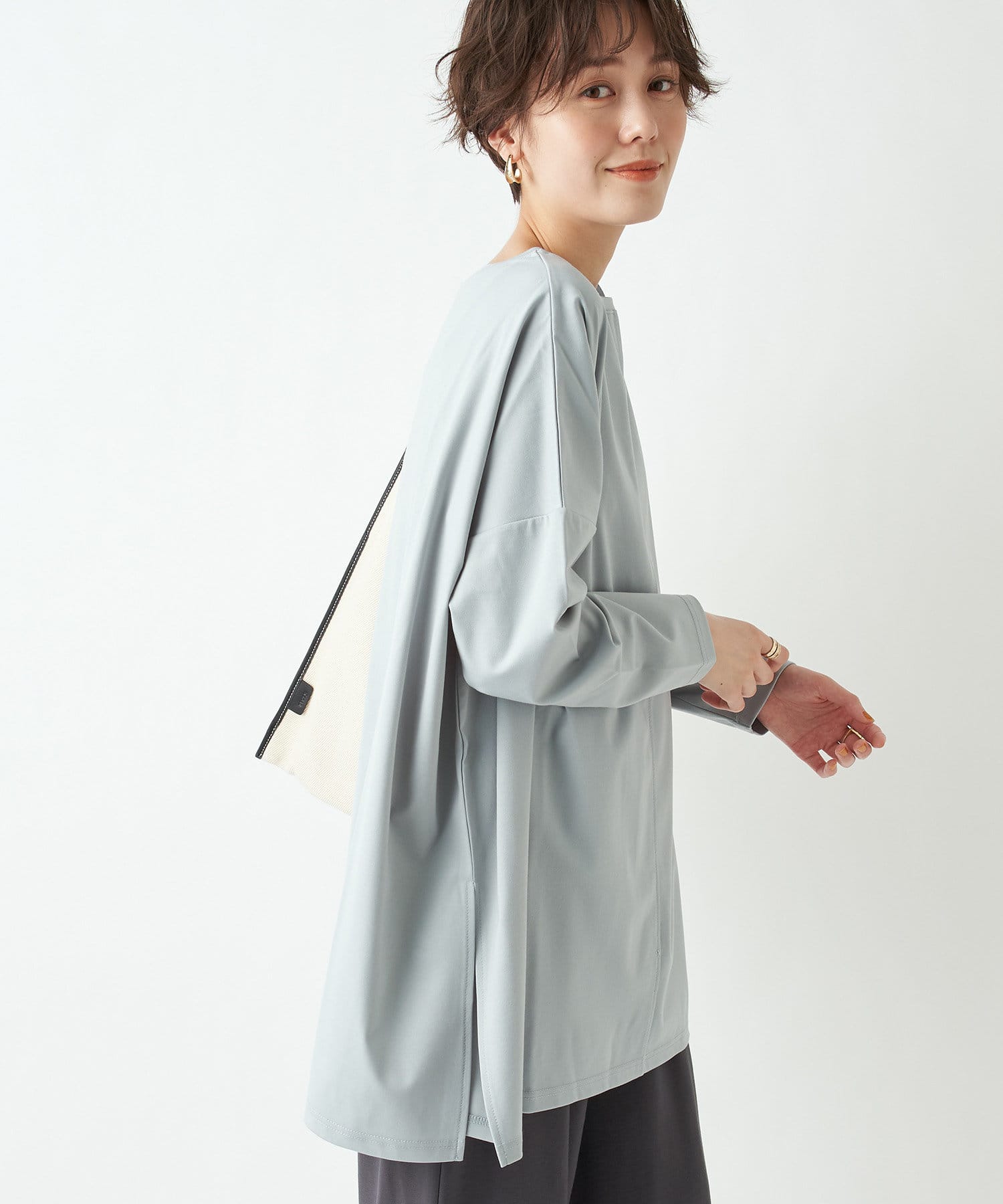 un dix cors(アンディコール) ここでしか手に入らない！【WEB限定】トリコットカットソー