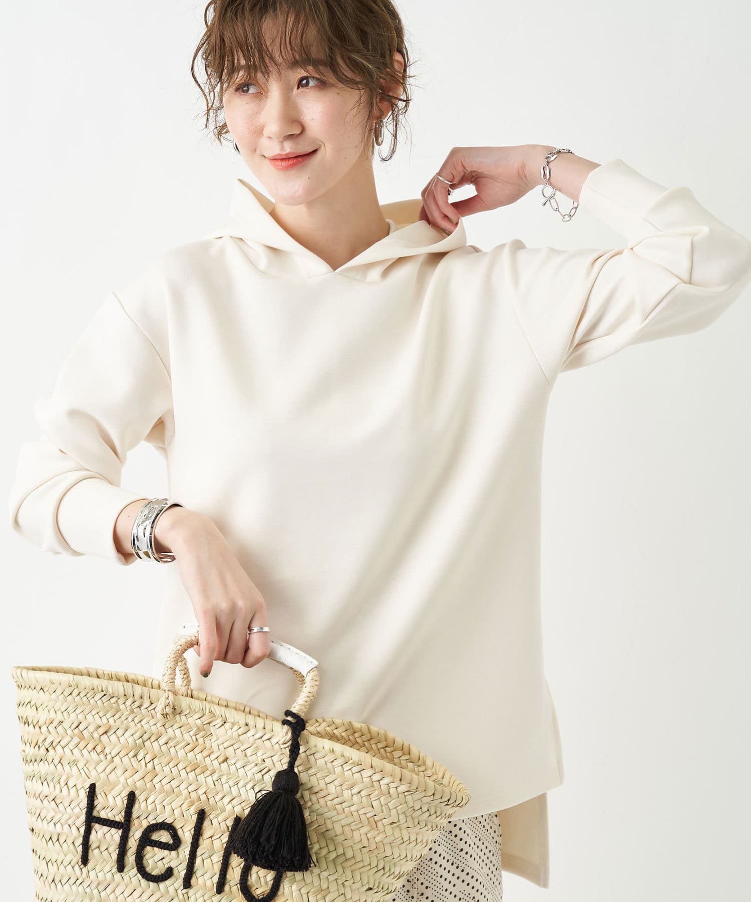 un dix cors(アンディコール) ここでしか手に入らない！【WEB限定】エコバッグ付フーディ