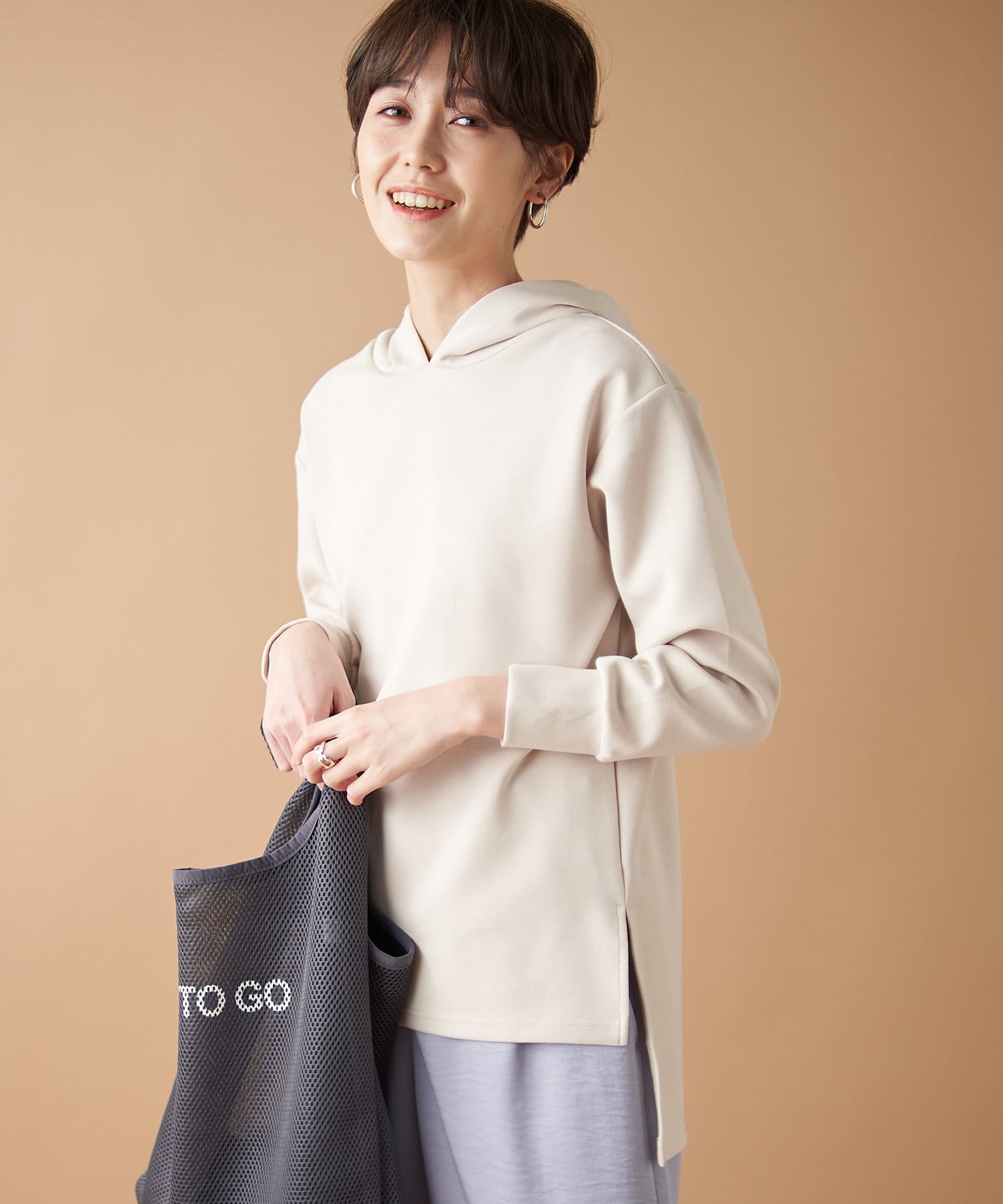 un dix cors(アンディコール) ここでしか手に入らない！【WEB限定】エコバッグ付フーディ