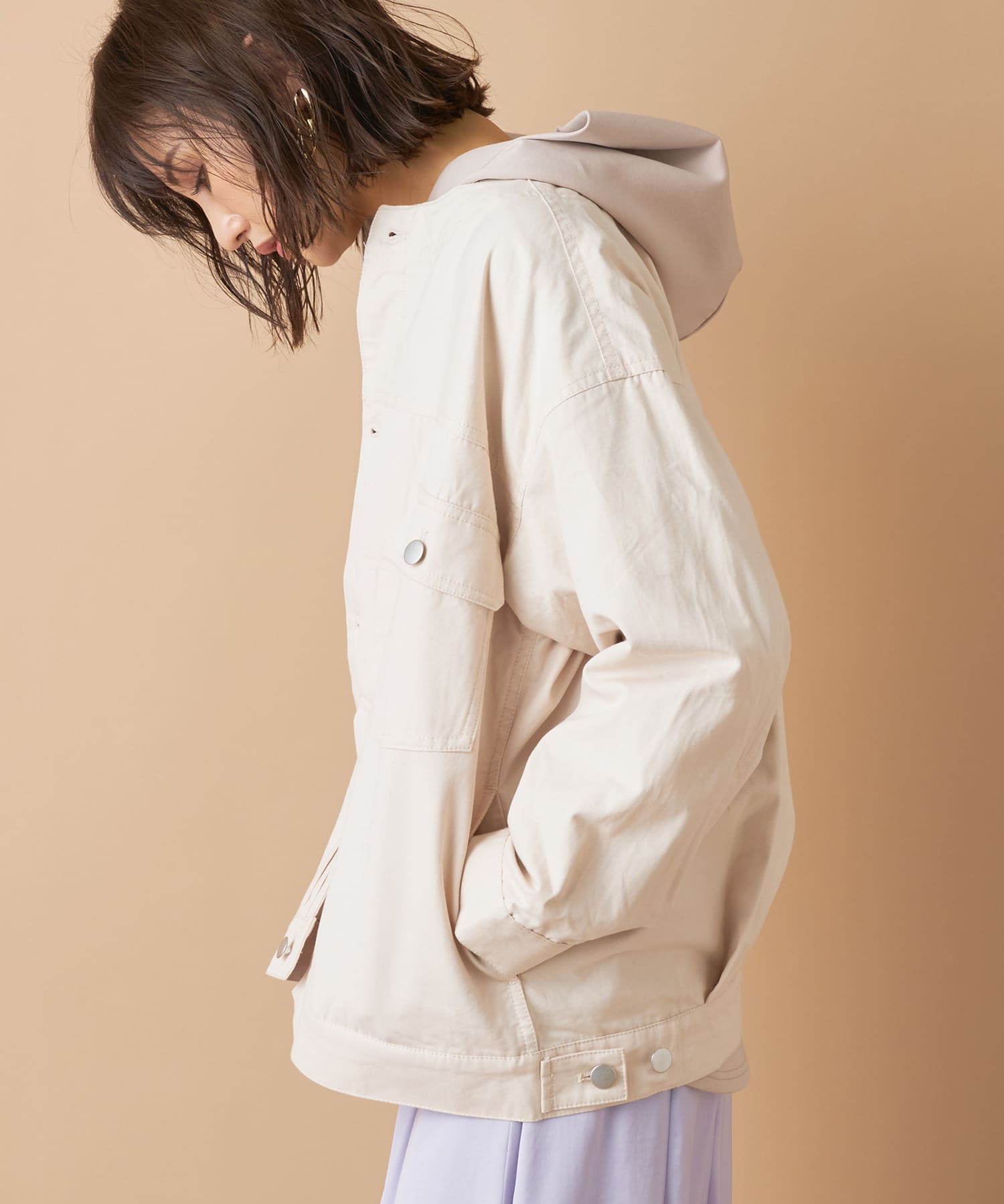 un dix cors(アンディコール) ここでしか手に入らない！【WEB限定・洗える】チノクロスジャケット