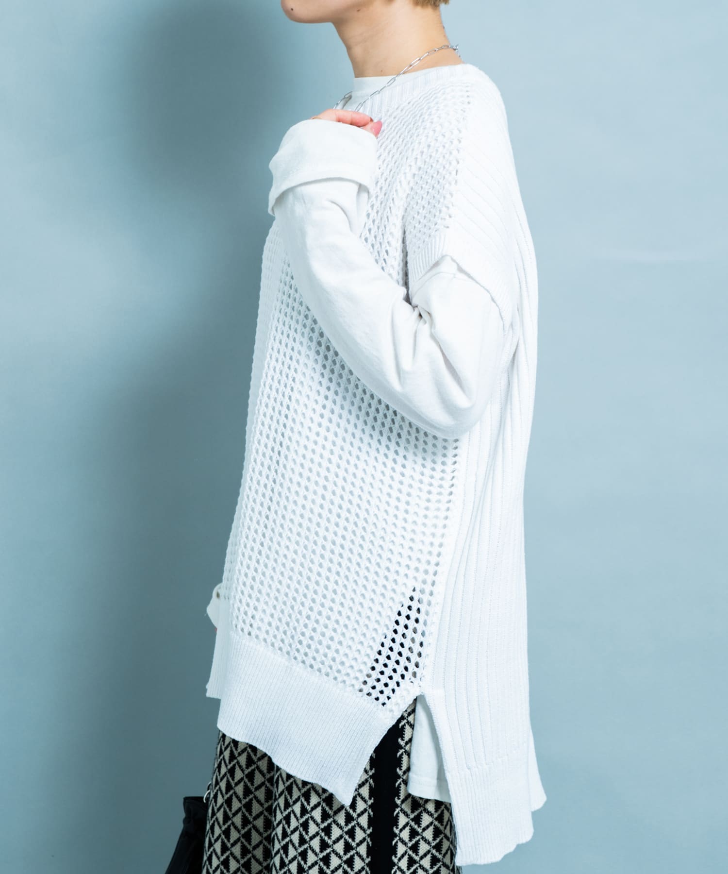 Thevon.(ゼヴォン) 【WEB限定】メッシュニットベスト