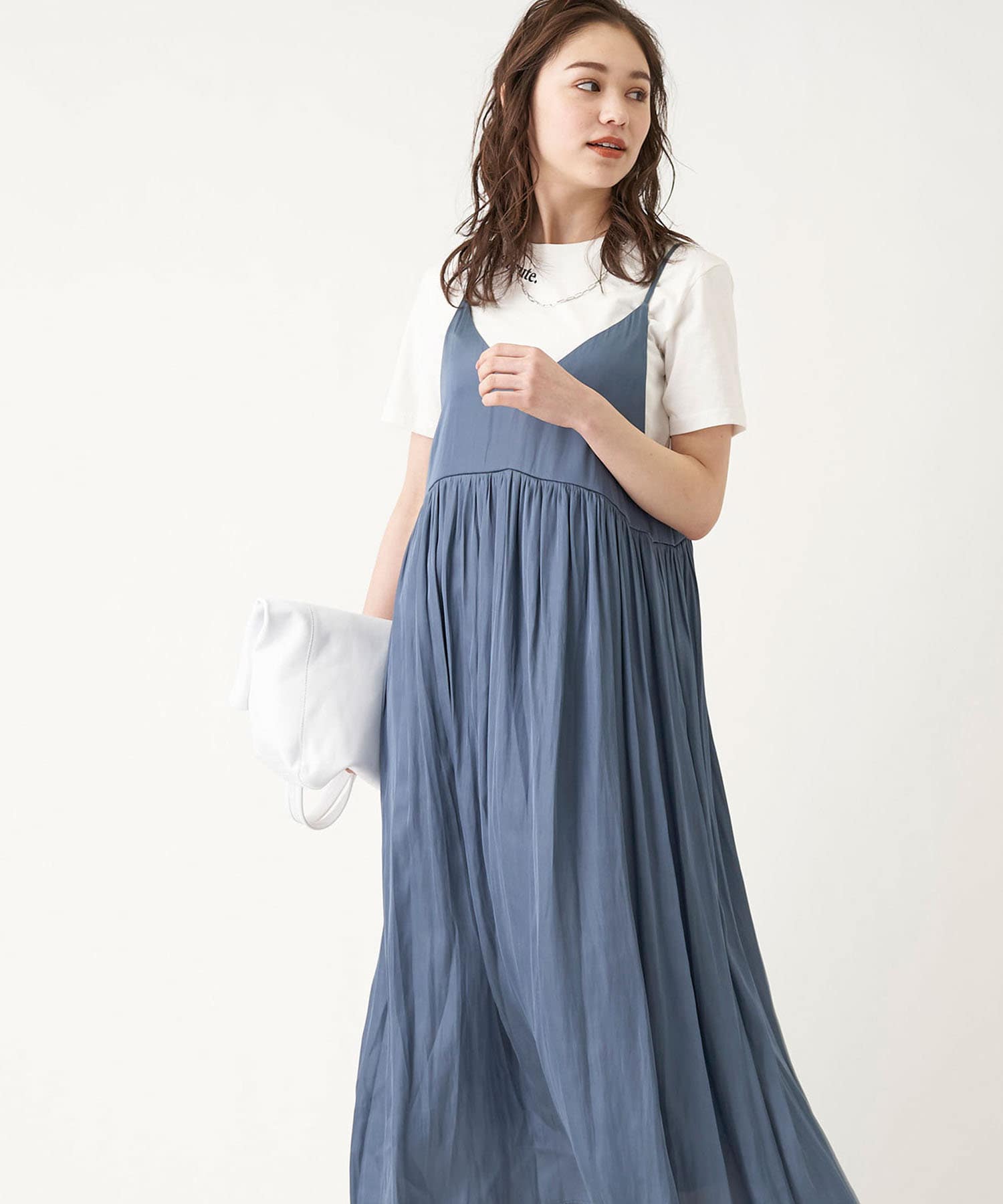 手洗い可 サテンキャミワンピース La Boutique Bonbon ラブティックボンボン レディース Pal Closet パルクローゼット パルグループ公式ファッション通販サイト