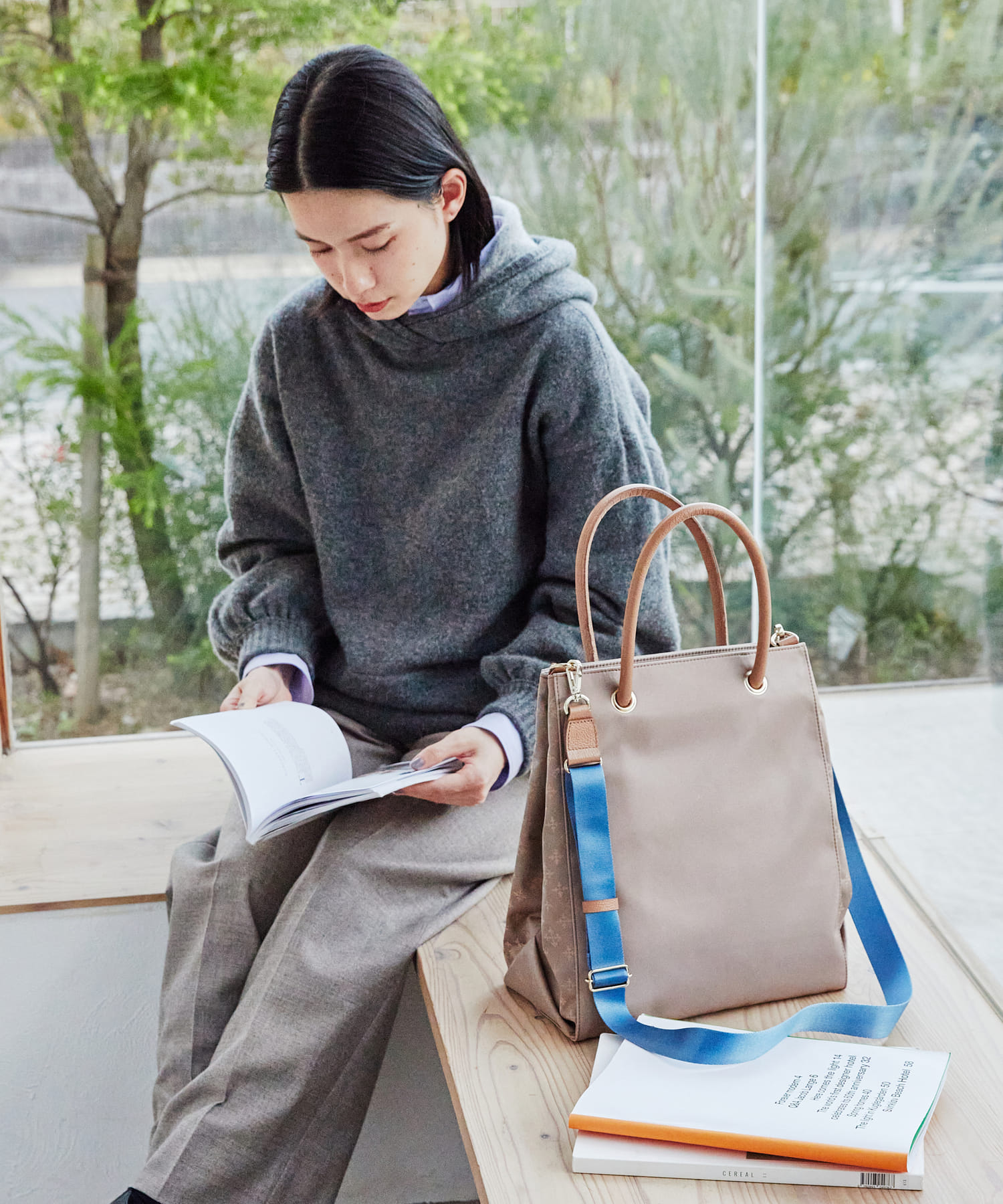 ラシット　コンビネーションショッパーバッグ Russet - ラシット コンビネーションショッパーバッグの通販 by