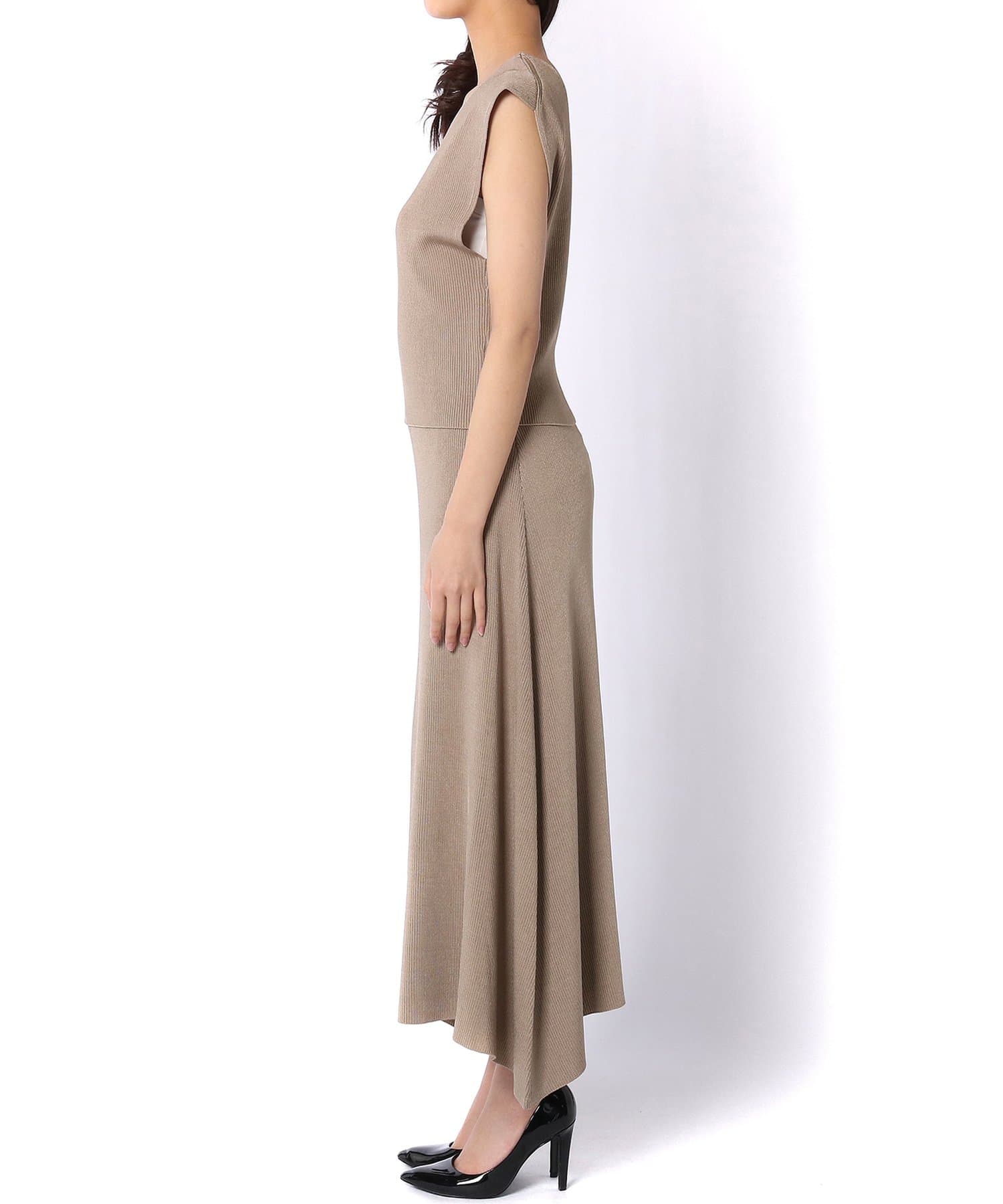 都内で 新品 ウィムガゼット リブニットセットアップ ロングワンピース Sutevalle Org