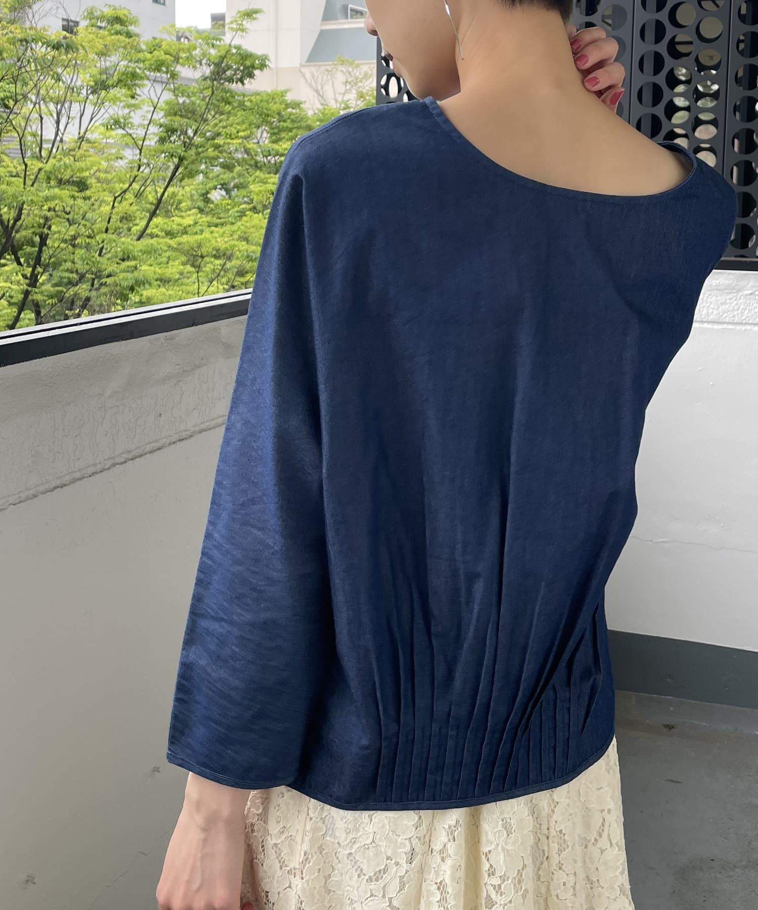 ここでしか手に入らない Web限定 2wayピンタックブラウス Un Dix Cors アンディコール 店舗在庫リスト Pal Closet パルクローゼット パルグループ公式ファッション通販サイト Pal Closet パルクローゼット パルグループ公式ファッション通販サイト