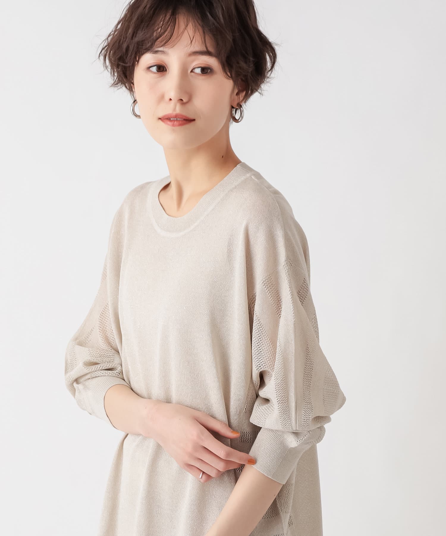 un dix cors(アンディコール) ここでしか手に入らない！【WEB限定】ラメドルマンプルオーバー