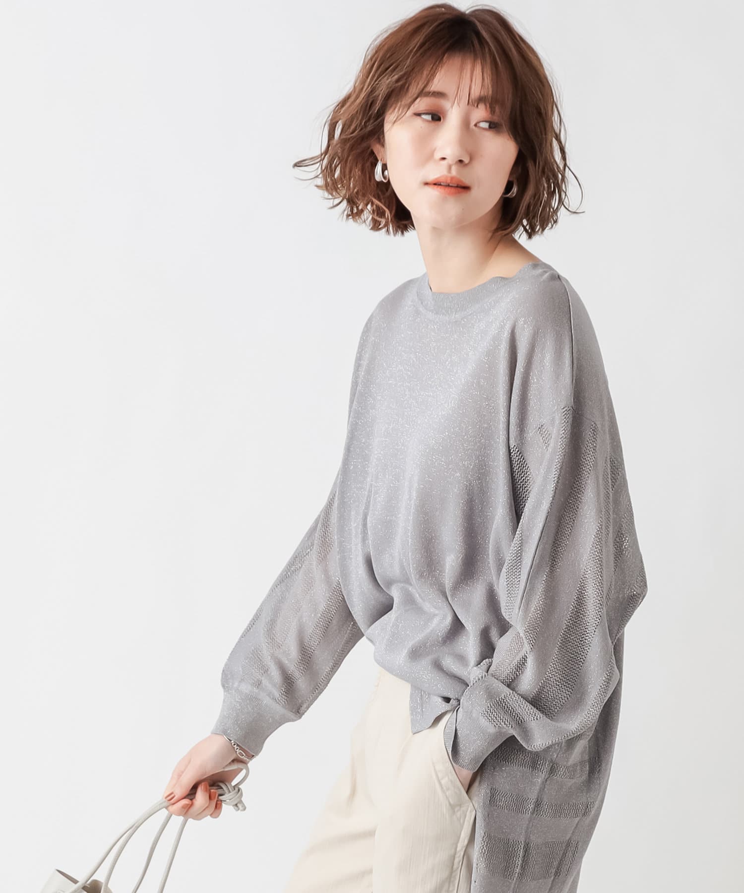 un dix cors(アンディコール) ここでしか手に入らない！【WEB限定】ラメドルマンプルオーバー