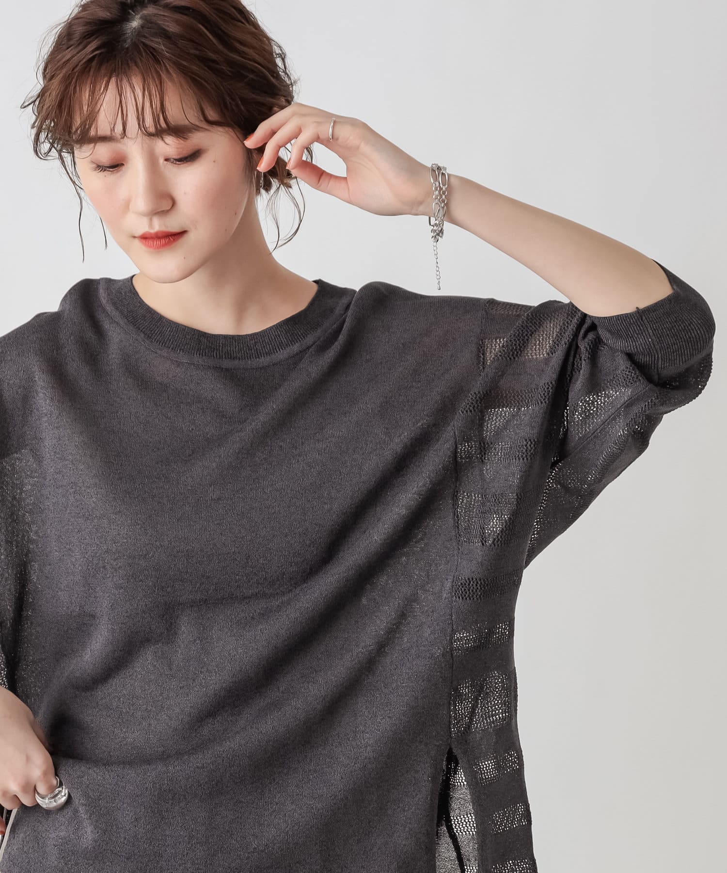 un dix cors(アンディコール) ここでしか手に入らない！【WEB限定】ラメドルマンプルオーバー