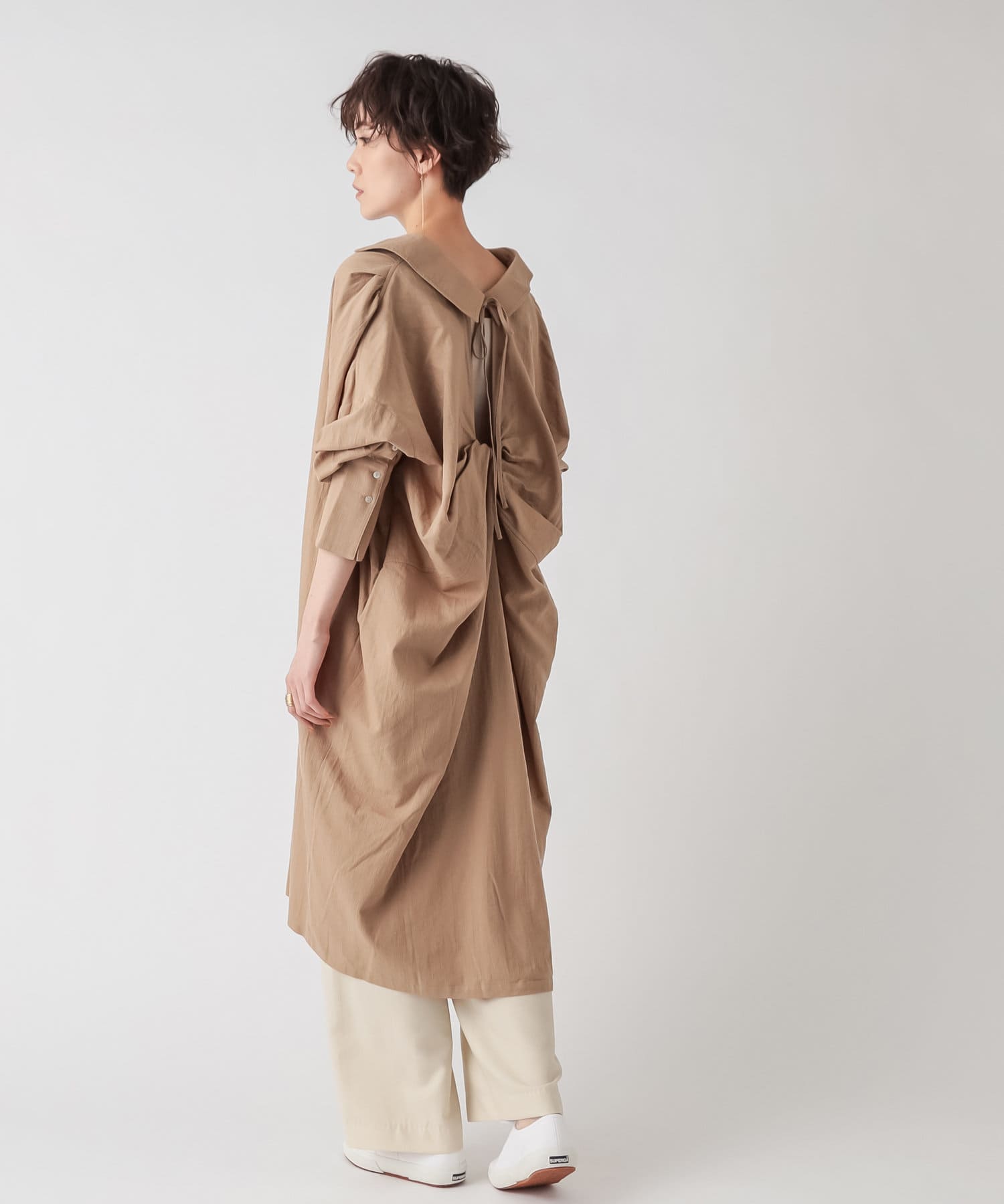 ここでしか手に入らない Web限定 ツイストシャツワンピース Un Dix Cors アンディコール レディース Pal Closet パルクローゼット パルグループ公式ファッション通販サイト