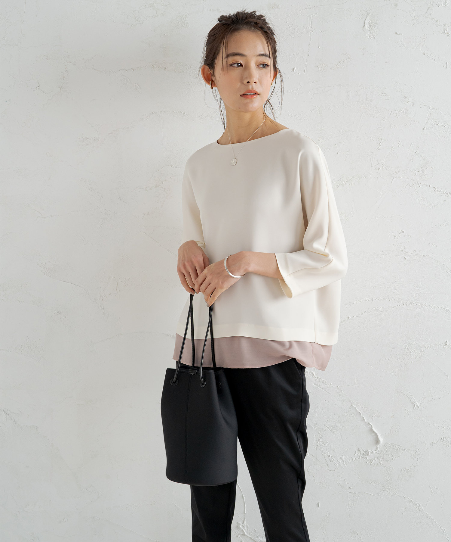 Yahki ヤーキ Web限定 ネオプレーン巾着バッグ Loungedress ラウンジドレス レディース Pal Closet パルクローゼット パルグループ公式ファッション通販サイト