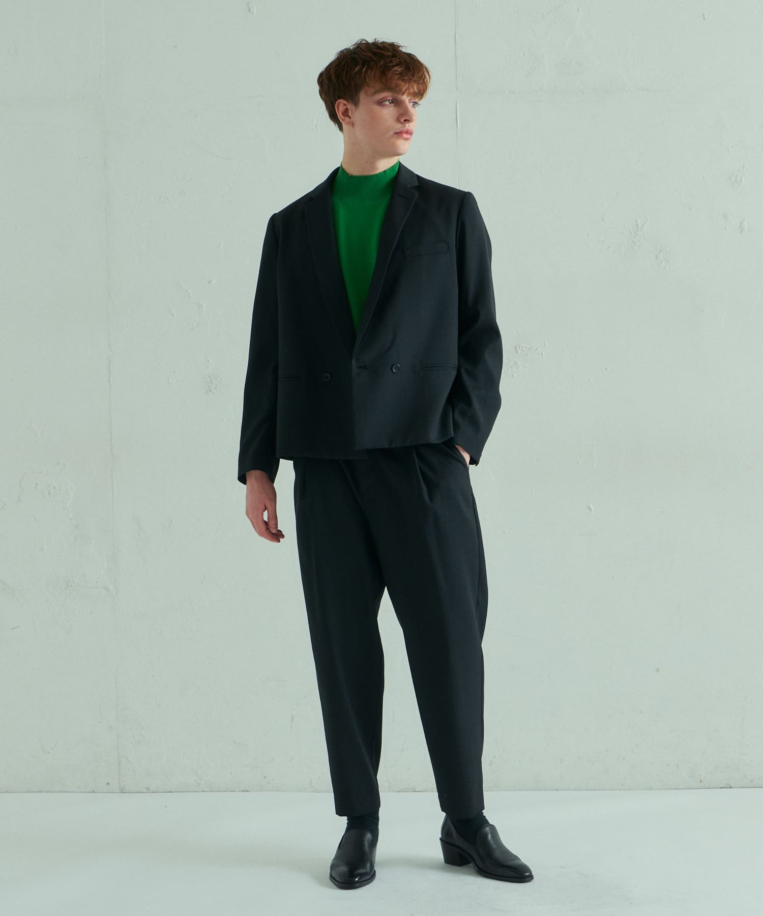 4 4 セットアップシリーズ 21s S ショートダブルジャケット Lui S ルイス メンズ Pal Closet パルクローゼット パルグループ公式ファッション通販サイト