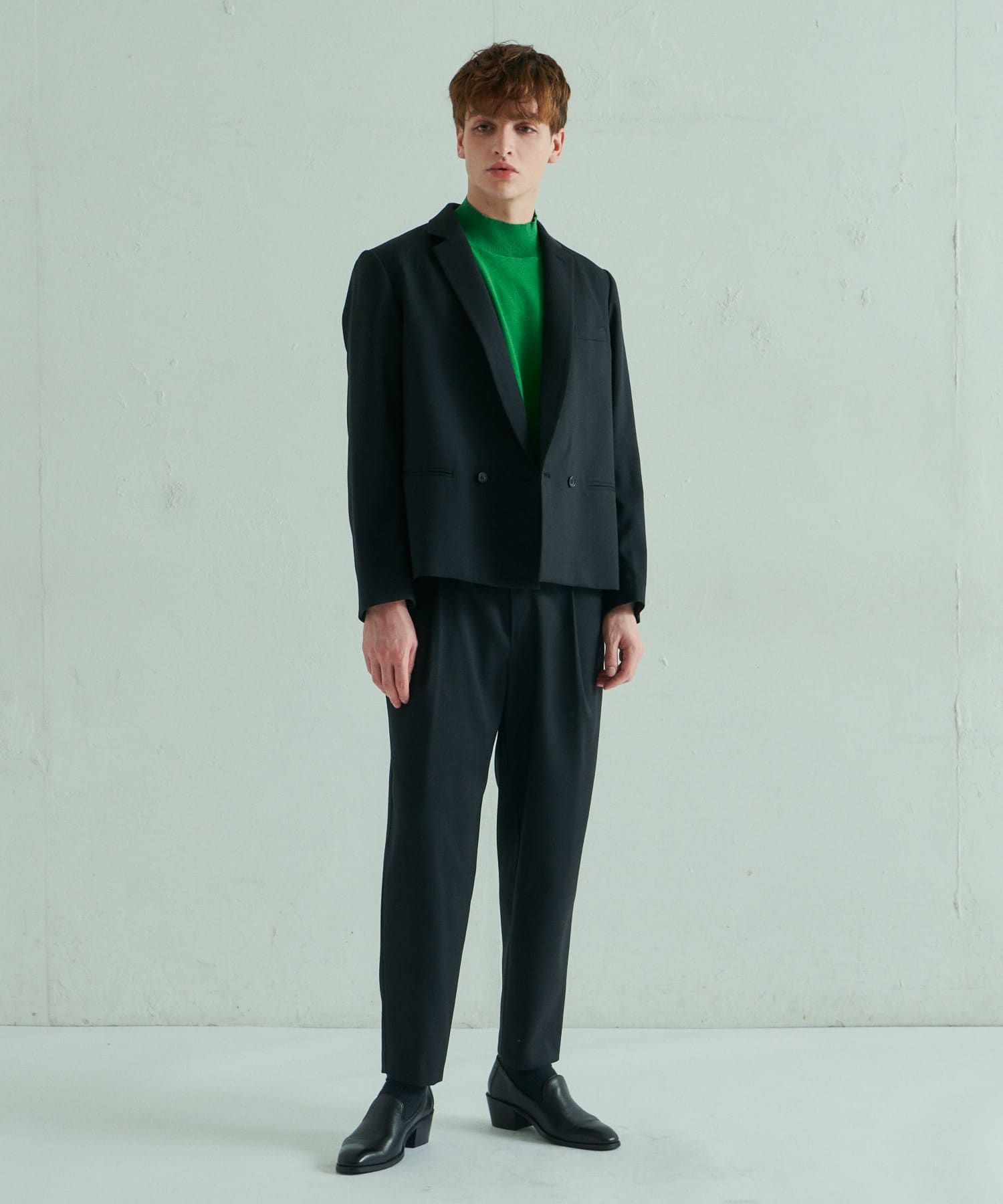 4 4 セットアップシリーズ 21s S ショートダブルジャケット Lui S ルイス メンズ Pal Closet パルクローゼット パルグループ公式ファッション通販サイト