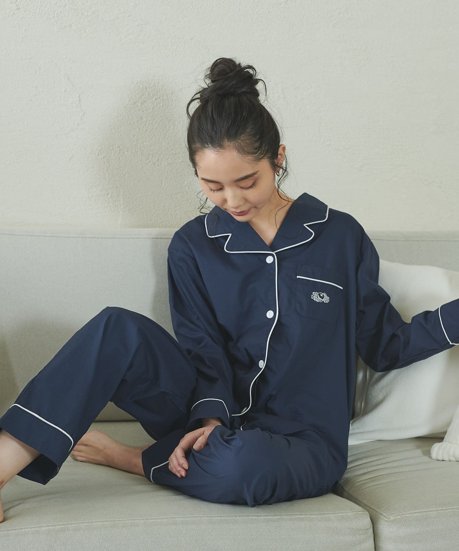 Fruit Of The Loom Ladies リラックスコットンパジャマ Territoire テリトワール レディース Pal Closet パルクローゼット パルグループ公式ファッション通販サイト