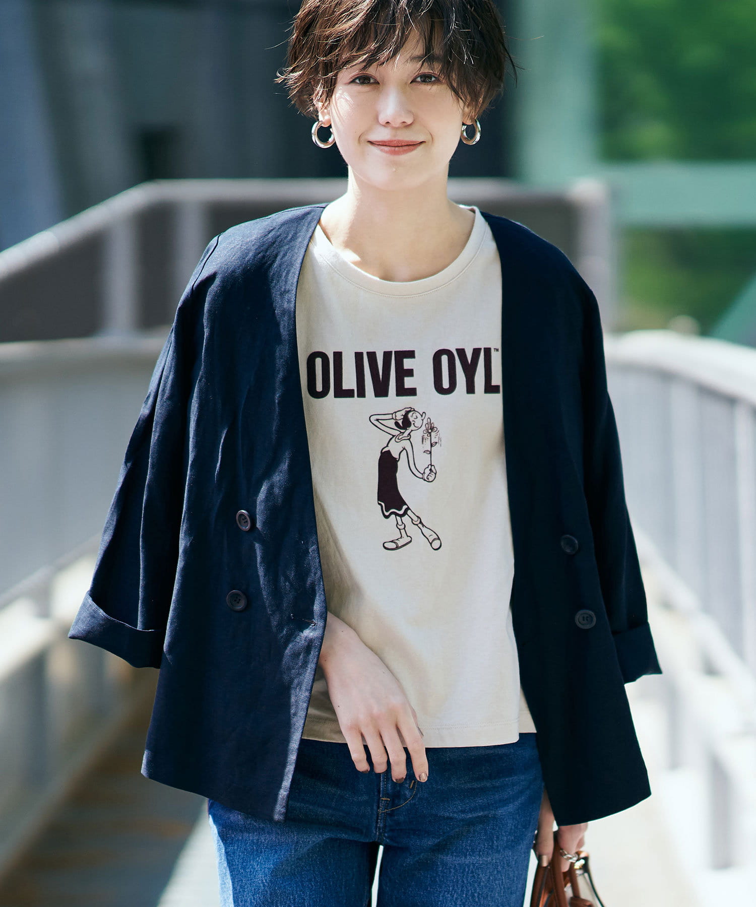 un dix cors(アンディコール) 【《ドライタッチでさらりとした着心地》手洗い可】リネンレーヨンジャケット