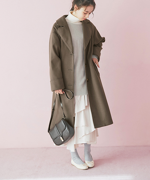 春のハンサムチェスターコート Olive Des Olive オリーブ デ オリーブ レディース Pal Closet パルクローゼット パルグループ公式ファッション通販サイト