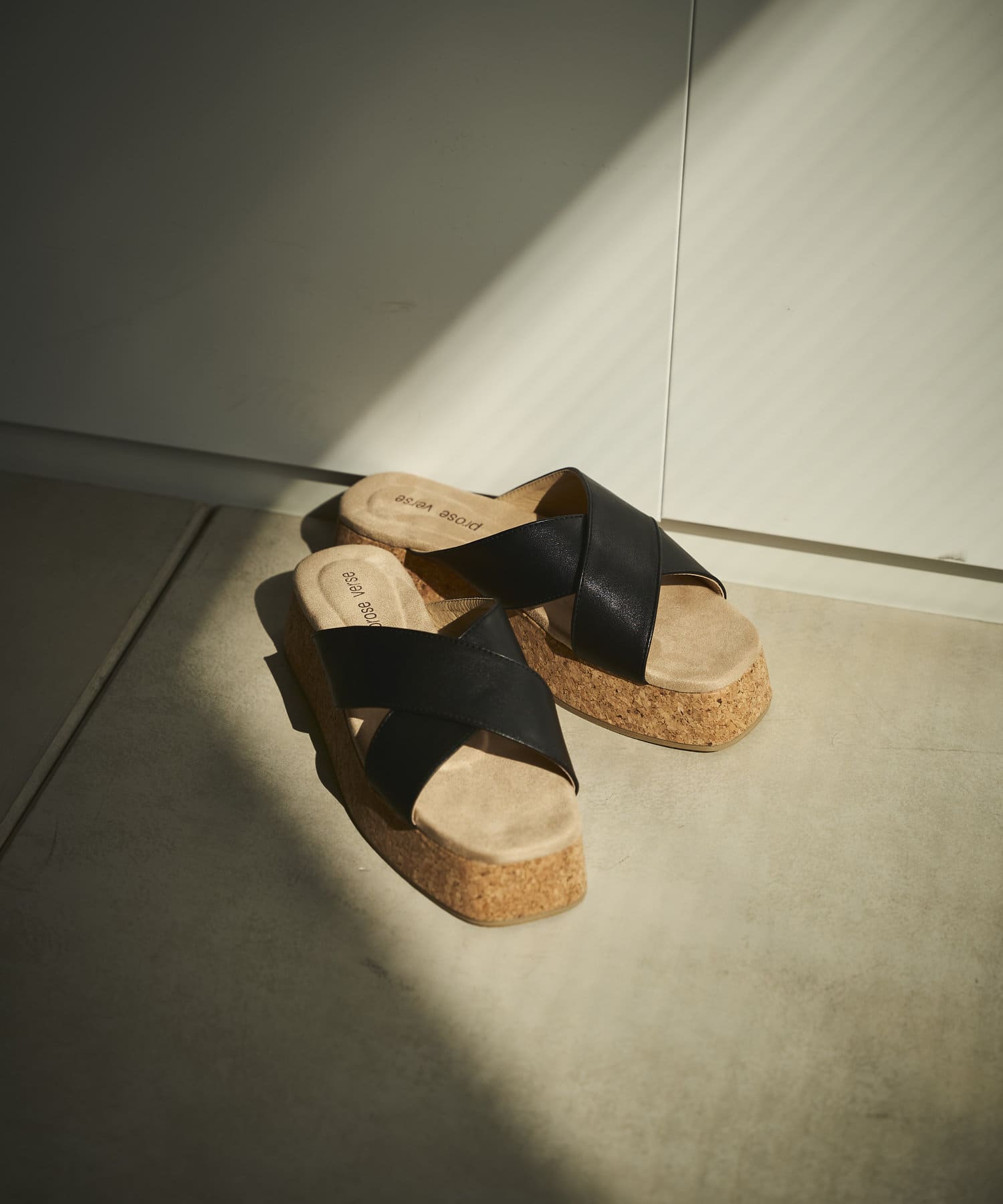 S Llサイズ展開 厚底クロスサンダル Prose Verse プロズヴェール レディース Pal Closet パルクローゼット パルグループ公式ファッション通販サイト