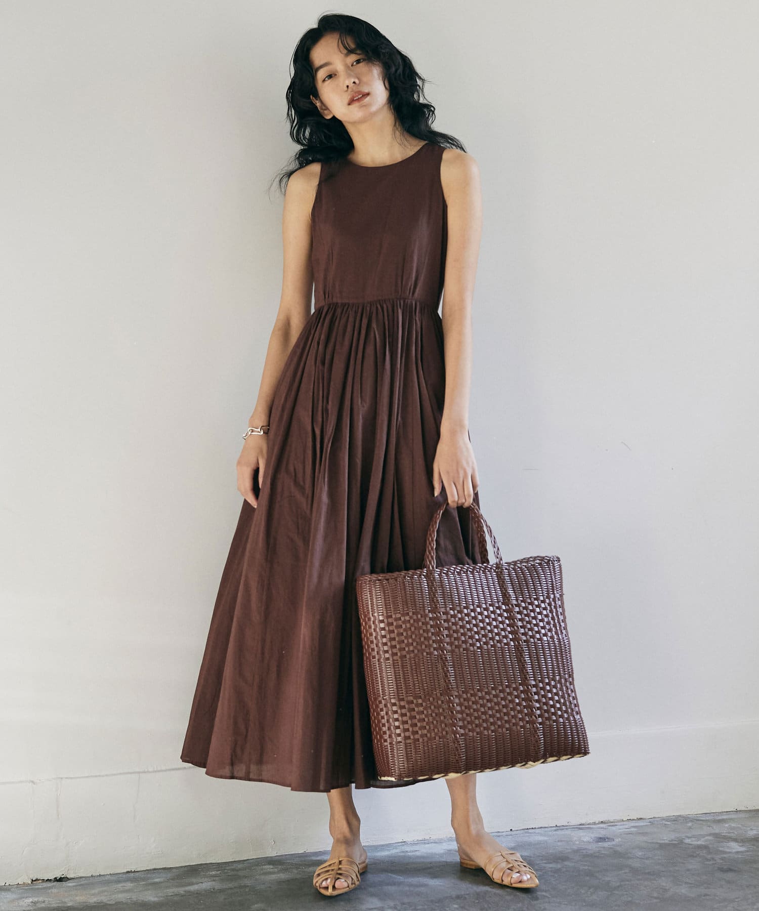 Mariha コットンロングワンピース 夏のレディのドレス 別注カラーあり Gallardagalante ガリャルダガランテ レディース Pal Closet パルクローゼット パルグループ公式ファッション通販サイト