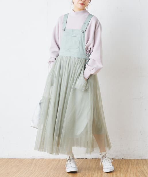 チュールジャンスカ Nice Claup Outlet ナイスクラップ アウトレット レディース Pal Closet パルクローゼット パルグループ公式ファッション通販サイト