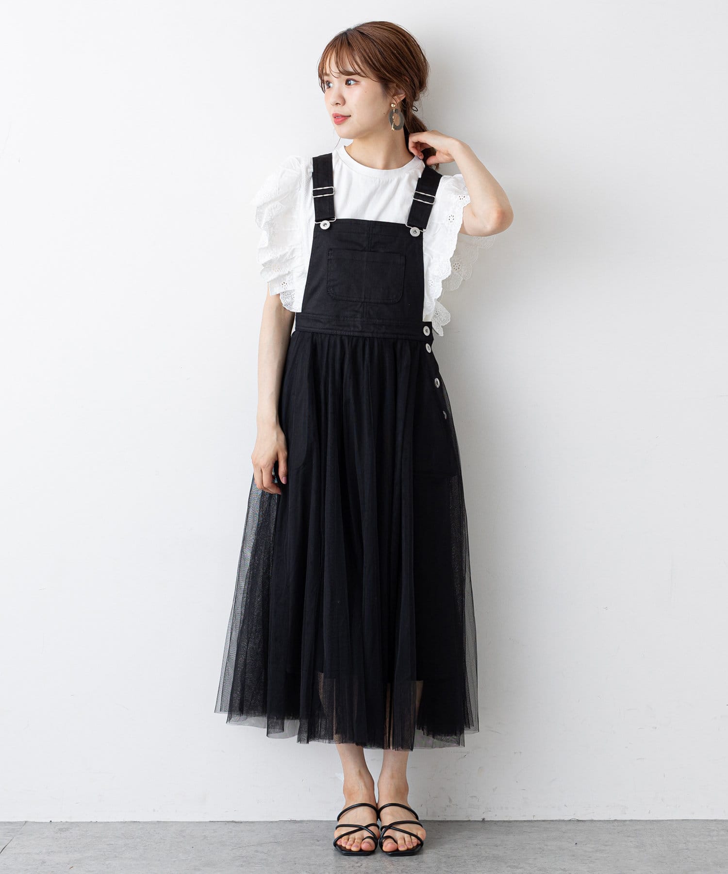 チュールジャンスカ Nice Claup Outlet ナイスクラップ アウトレット レディース Pal Closet パルクローゼット パルグループ公式ファッション通販サイト