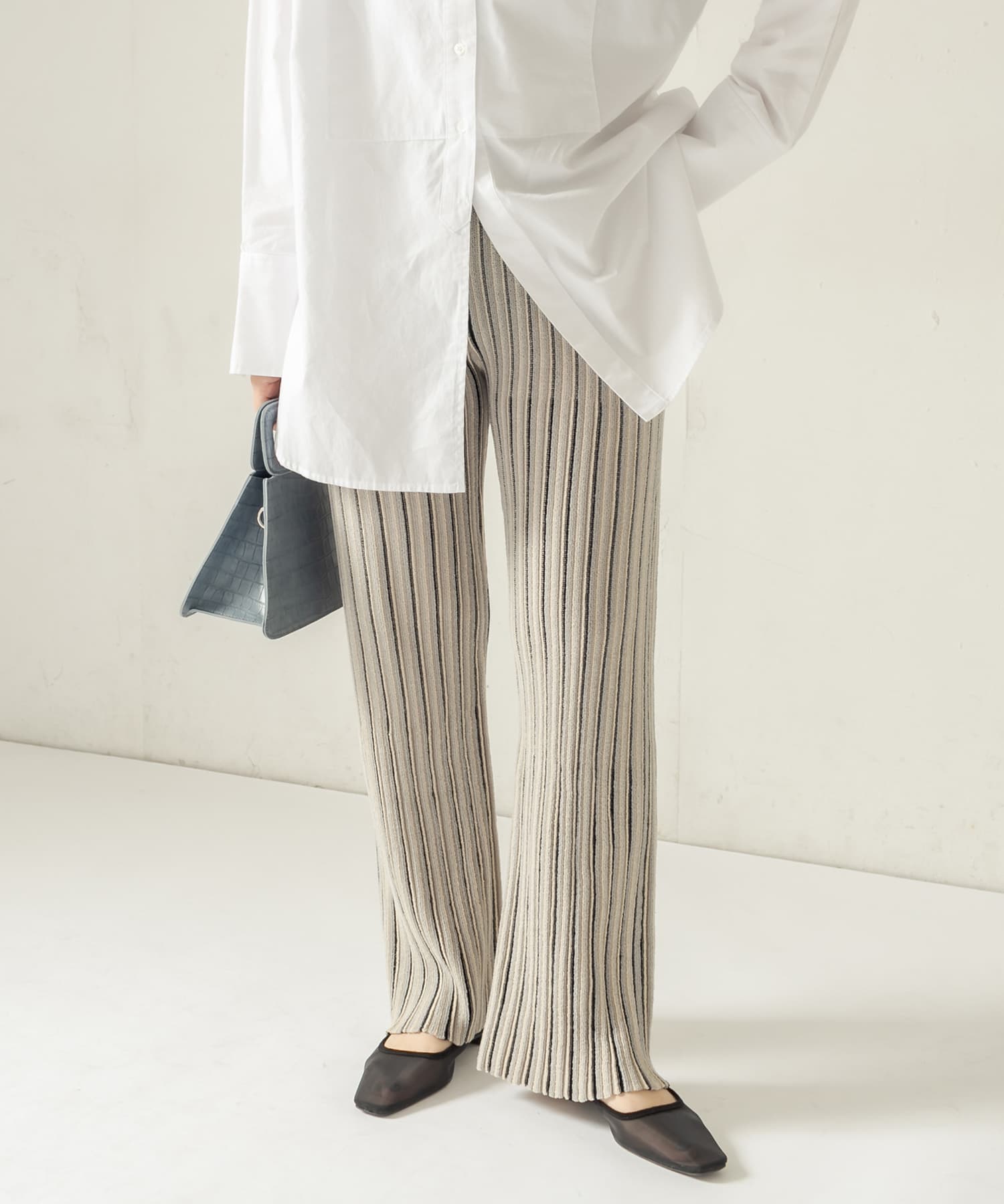 マルチストライプパンツ Capricieux Le Mage カプリシュレマージュ レディース Pal Closet パルクローゼット パルグループ公式ファッション通販サイト