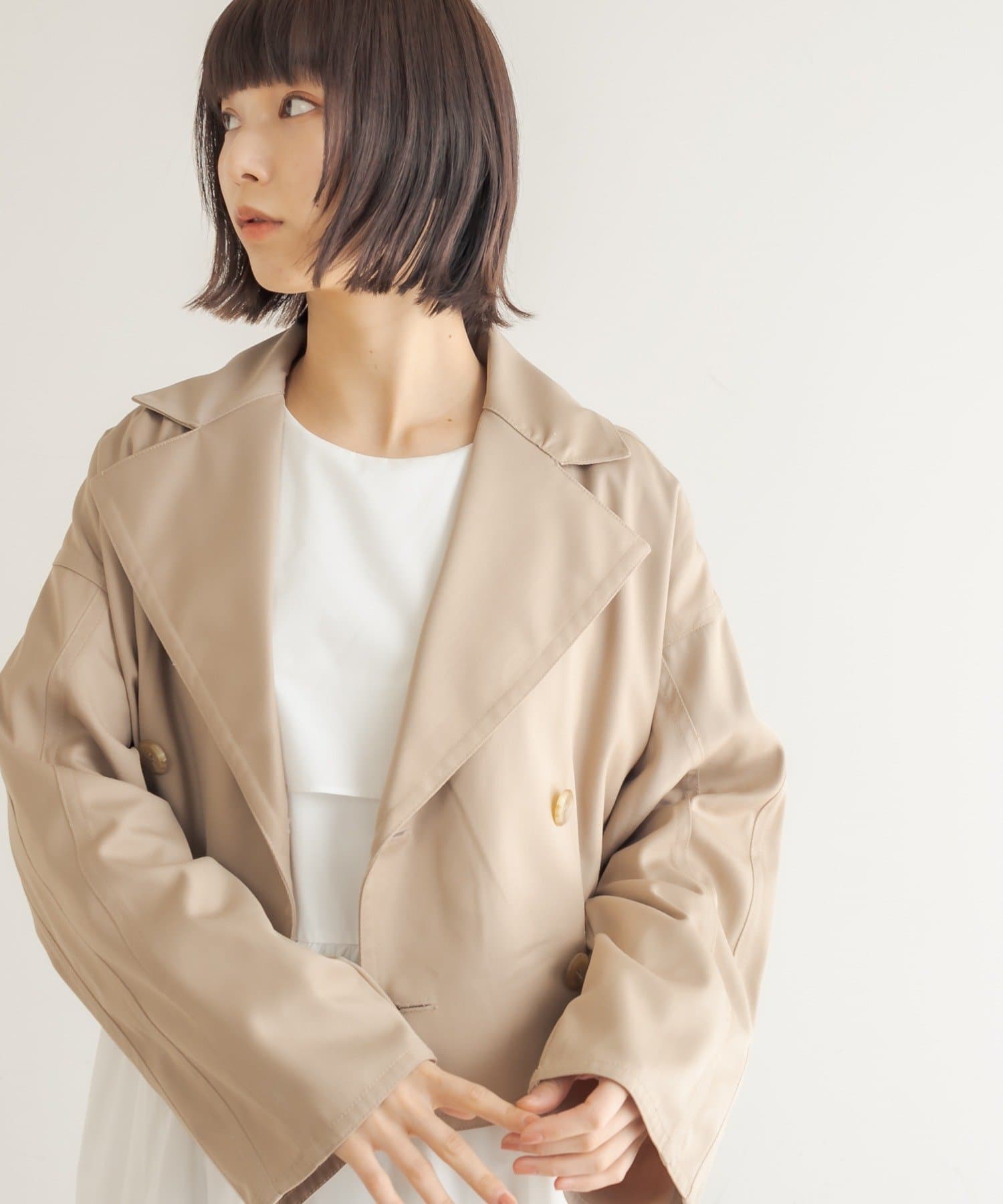 ステッチデザインダブルショートジャケット Lui S ルイス レディース Pal Closet パルクローゼット パルグループ公式ファッション通販サイト