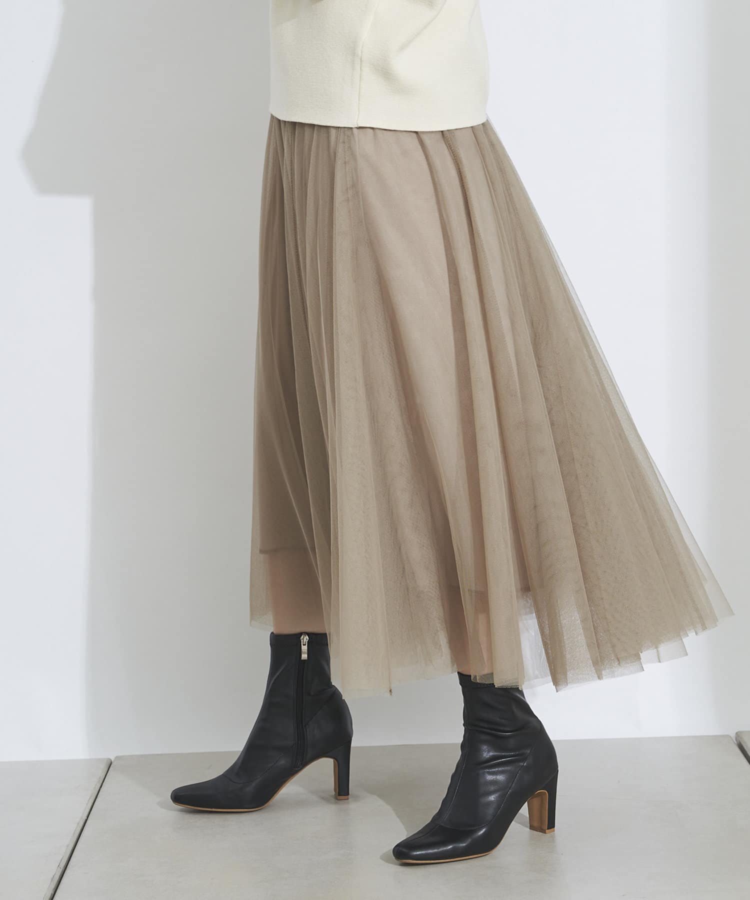 ウエストゴム仕様 ボリュームチュールスカート Prose Verse プロズヴェール レディース Pal Closet パルクローゼット パルグループ公式ファッション通販サイト