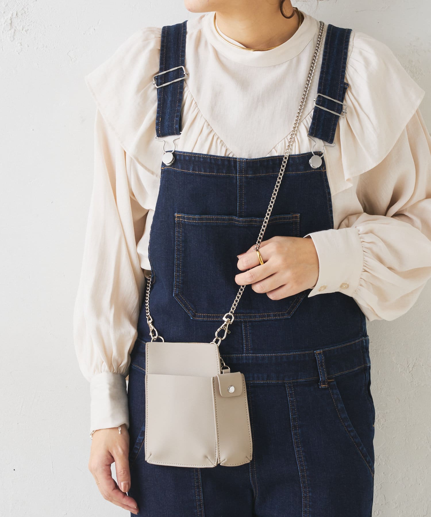 リップケース付スマホショルダーバッグ Discoat ディスコート レディース Pal Closet パルクローゼット パルグループ公式ファッション通販サイト