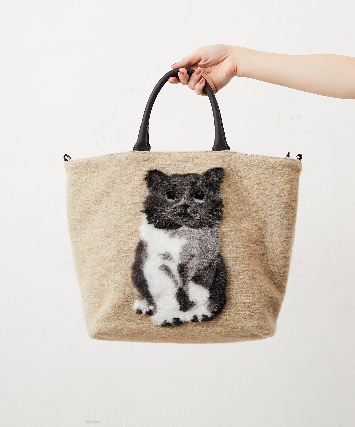 TERESA CAMBI　テレサカンビ　猫柄 スヌード　イタリア製　完売 337289_1475832_1.jpg