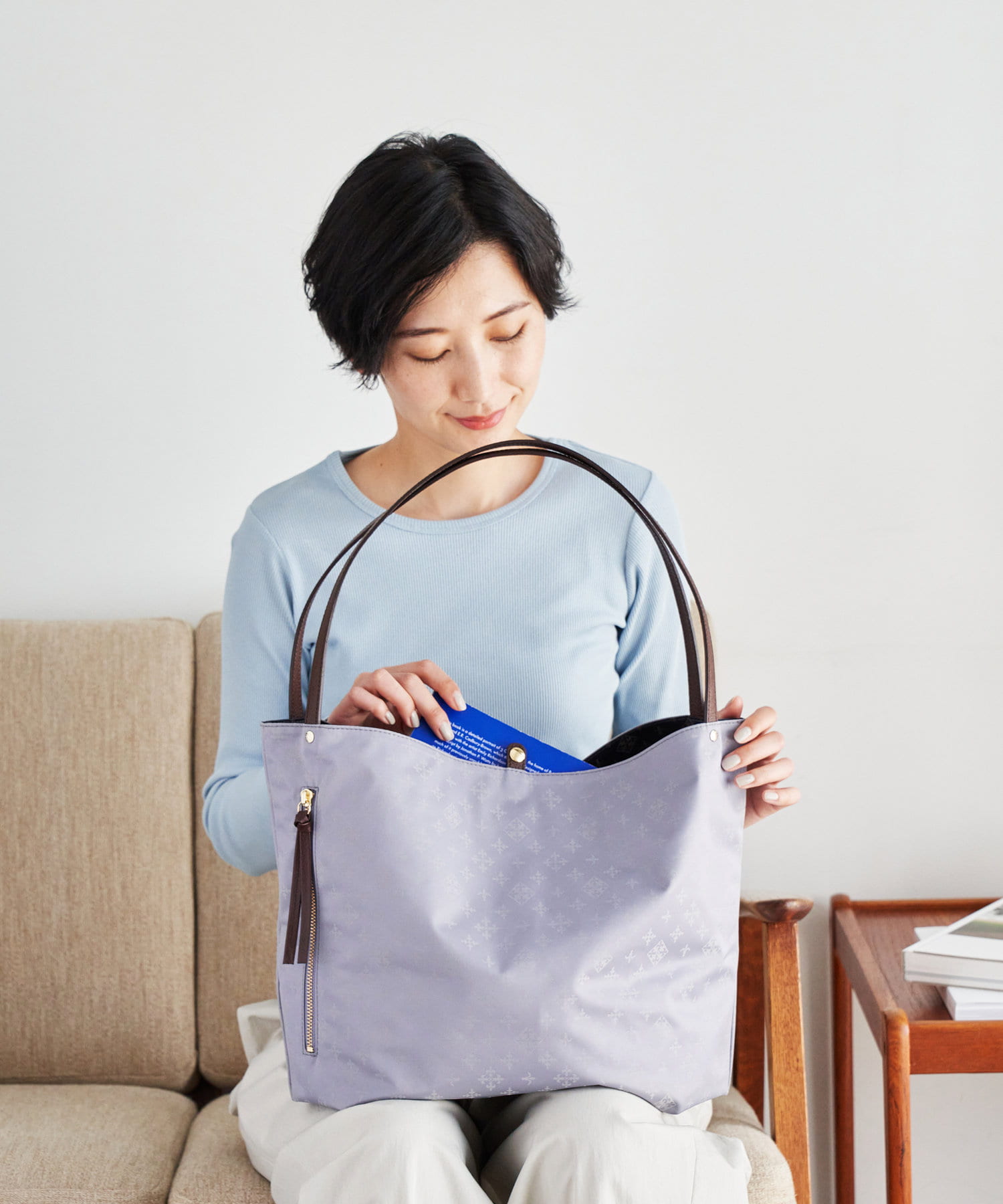 再値下げ 両面使えるリバーシブルトートバッグ Ce 813 Russet ラシット レディース Pal Closet パルクローゼット パルグループ公式ファッション通販サイト