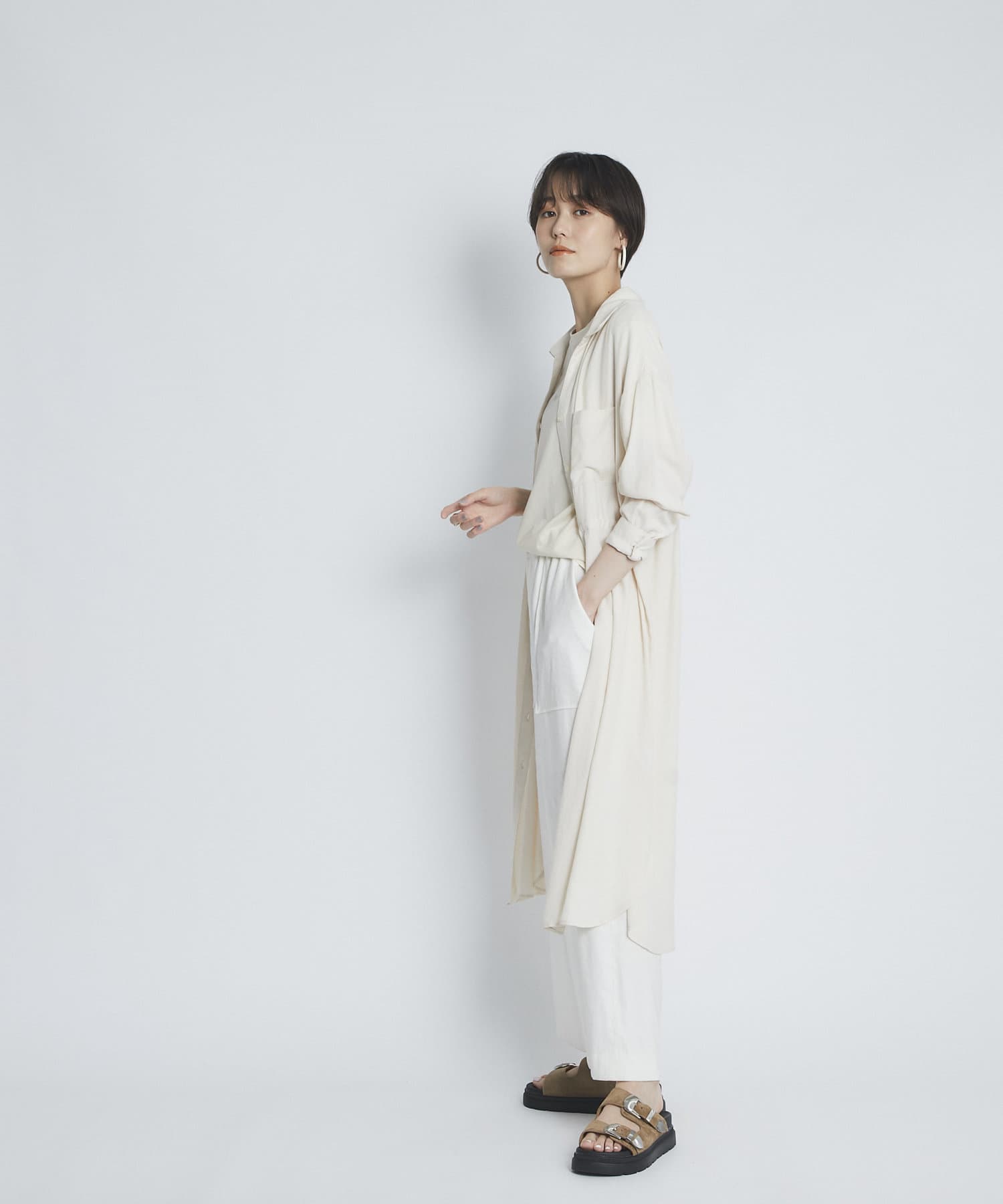 大人スタイルに足元の抜け感を ウエスタンサンダル Un Dix Cors アンディコール レディース Pal Closet パルクローゼット パルグループ公式ファッション通販サイト