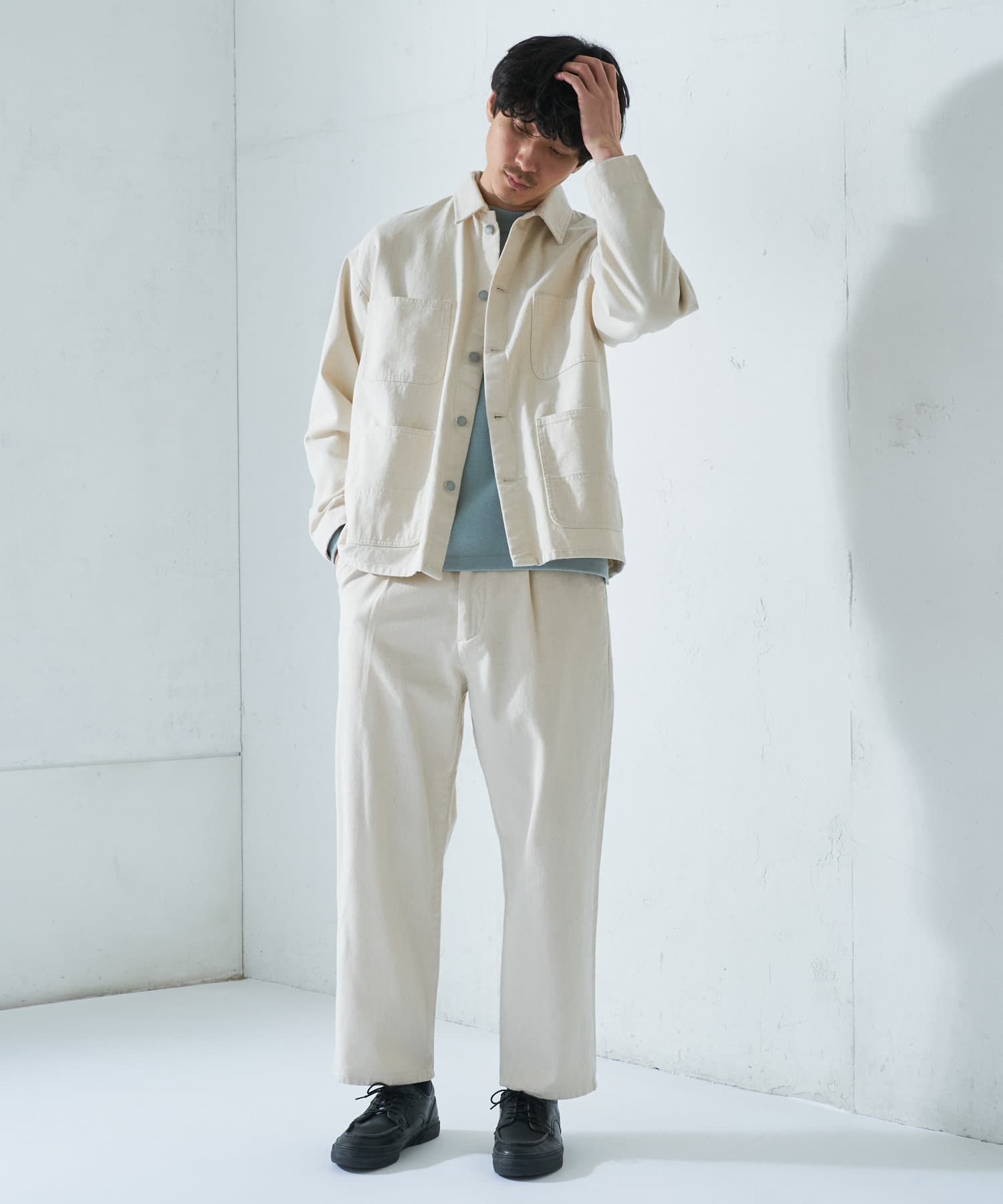 Usコットンデニムカバーオール Discoat ディスコート メンズ Pal Closet パルクローゼット パルグループ公式ファッション通販サイト