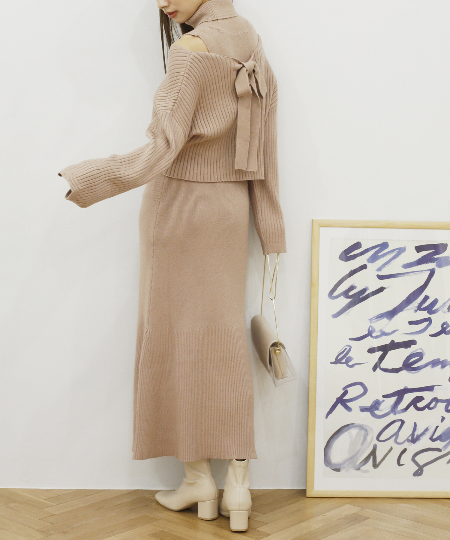 Ladyニットワンピース One After Another Nice Claup ワンアフターアナザー ナイスクラップ レディース Pal Closet パルクローゼット パルグループ公式ファッション通販サイト