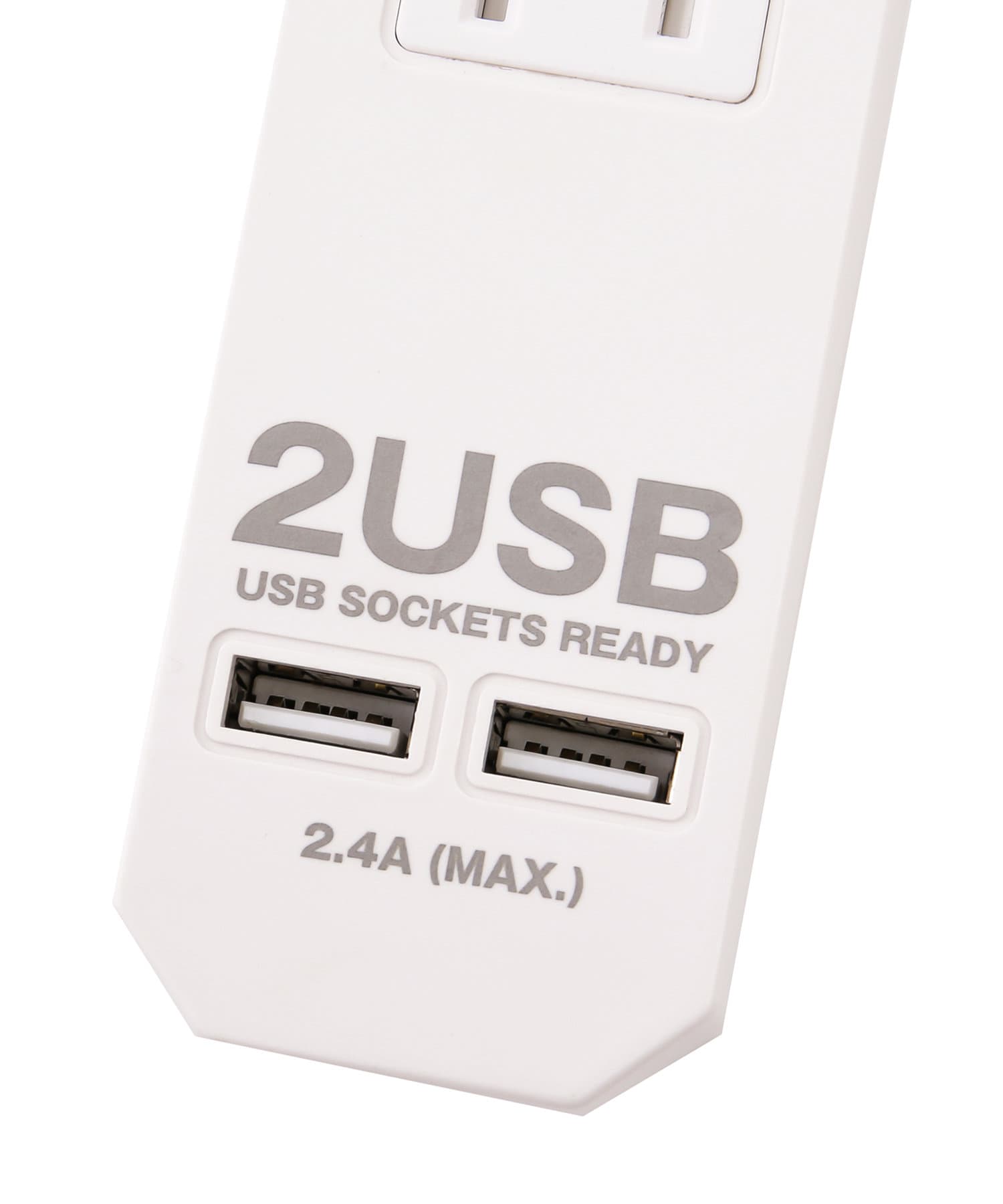 3COINS(スリーコインズ) 2口AC+2口USBポートタップ1m