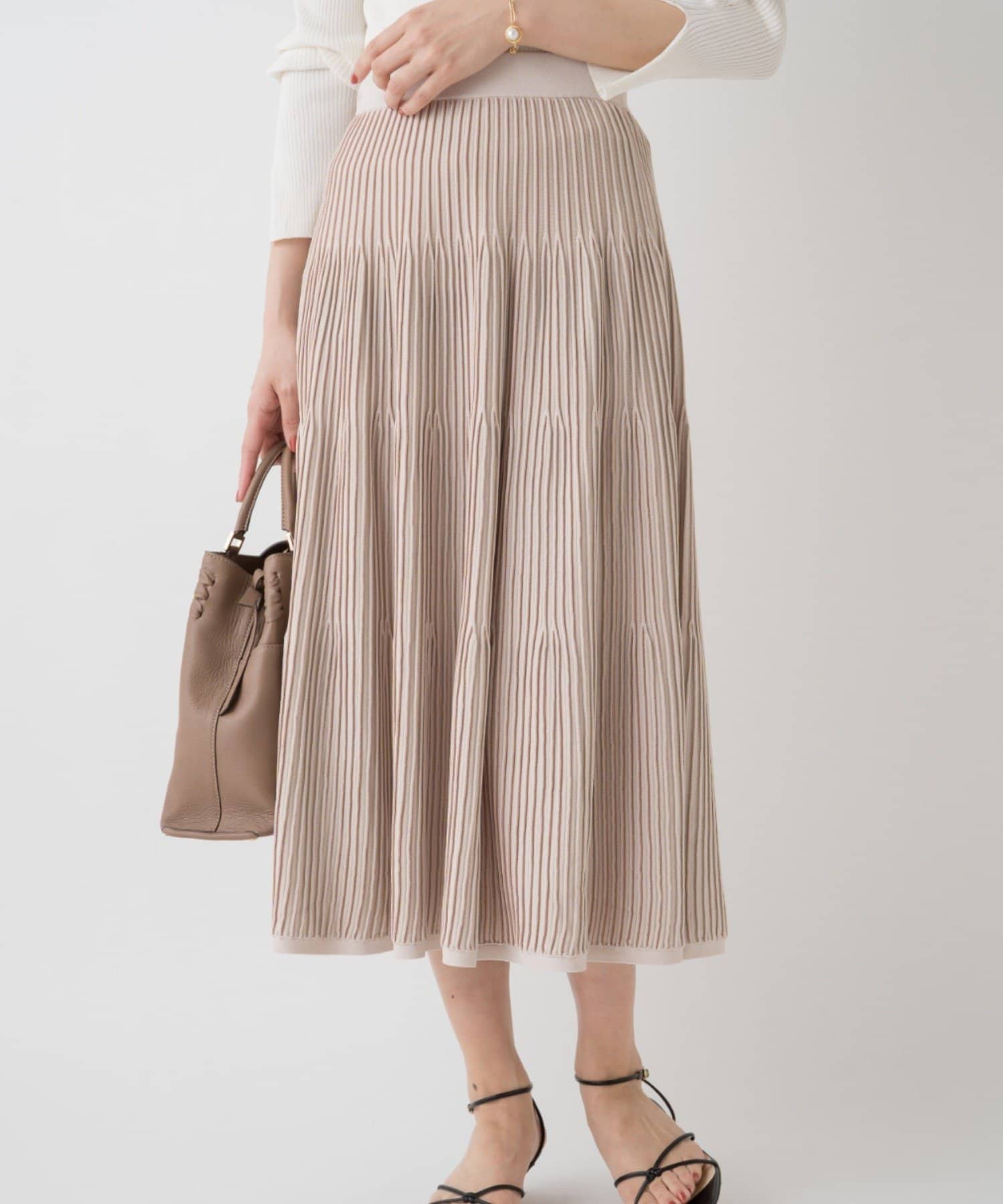 マルチカラーニットプリーツスカート Loungedress ラウンジドレス レディース Pal Closet パルクローゼット パルグループ公式ファッション通販サイト