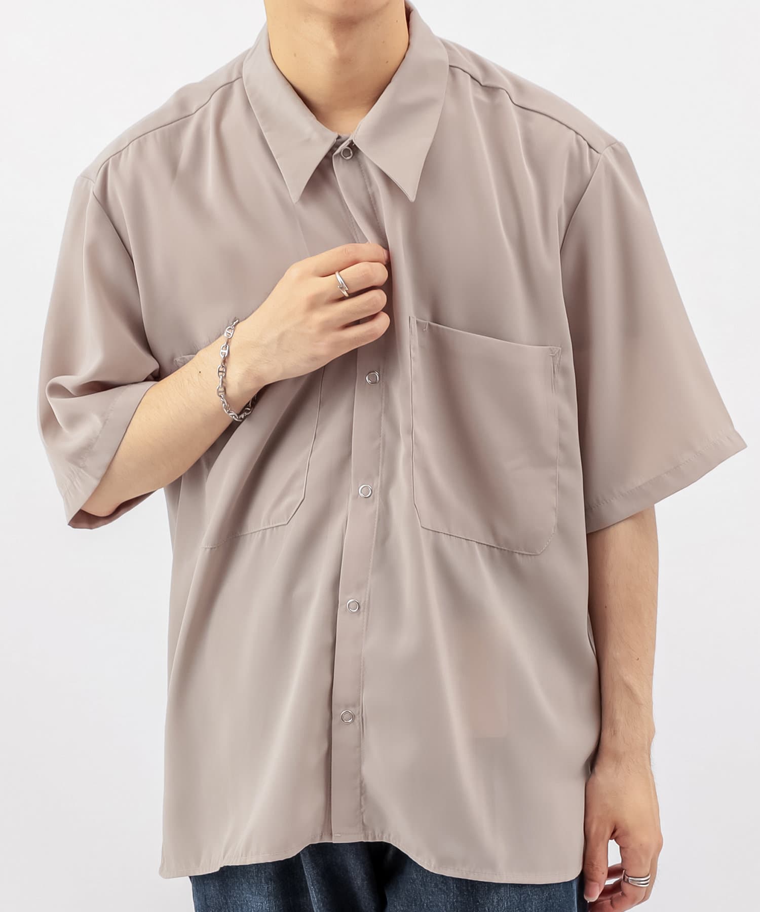 ポリスナップボタンシャツ Discoat ディスコート メンズ Pal Closet パルクローゼット パルグループ公式ファッション通販サイト