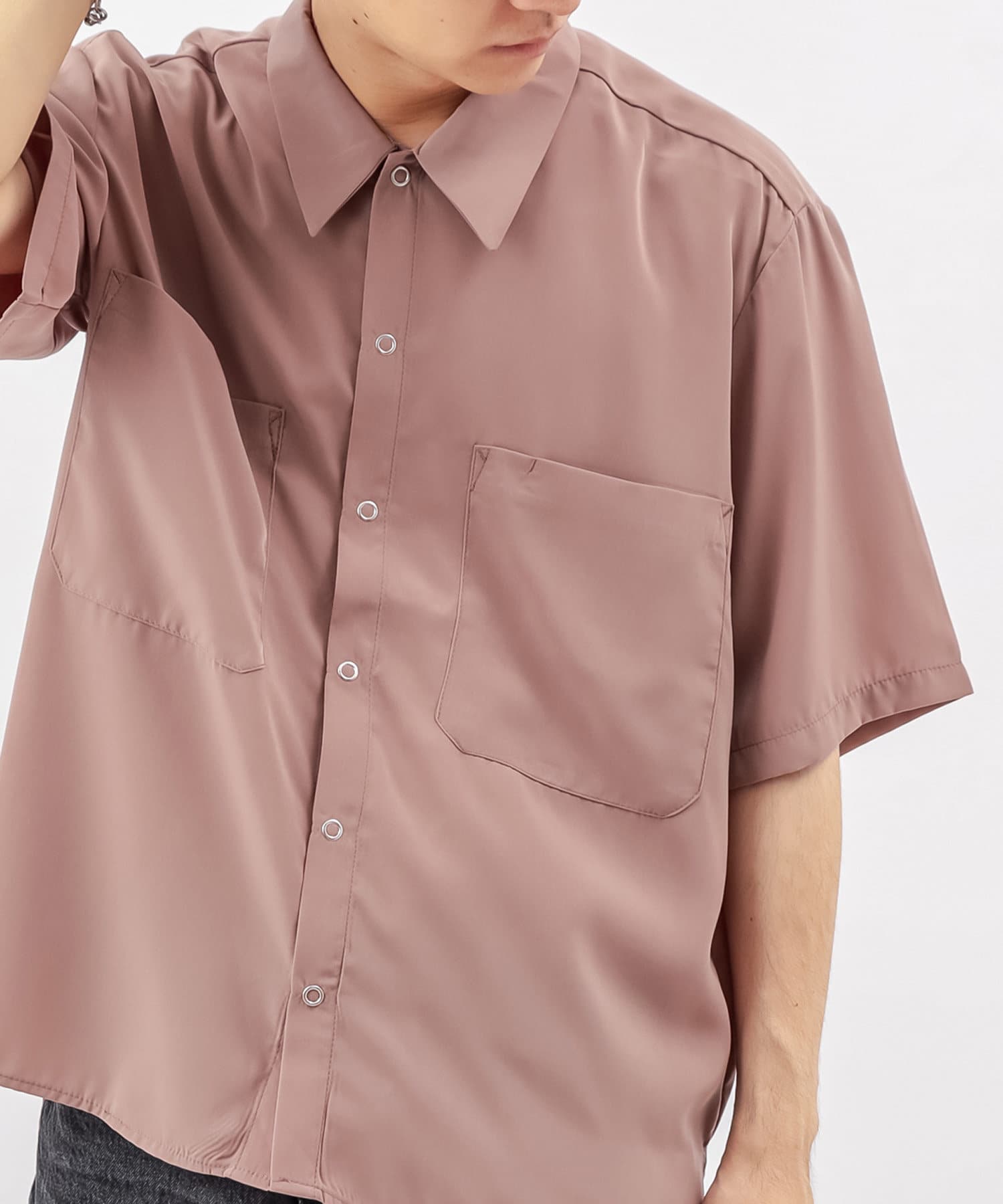 ポリスナップボタンシャツ Discoat ディスコート メンズ Pal Closet パルクローゼット パルグループ公式ファッション通販サイト