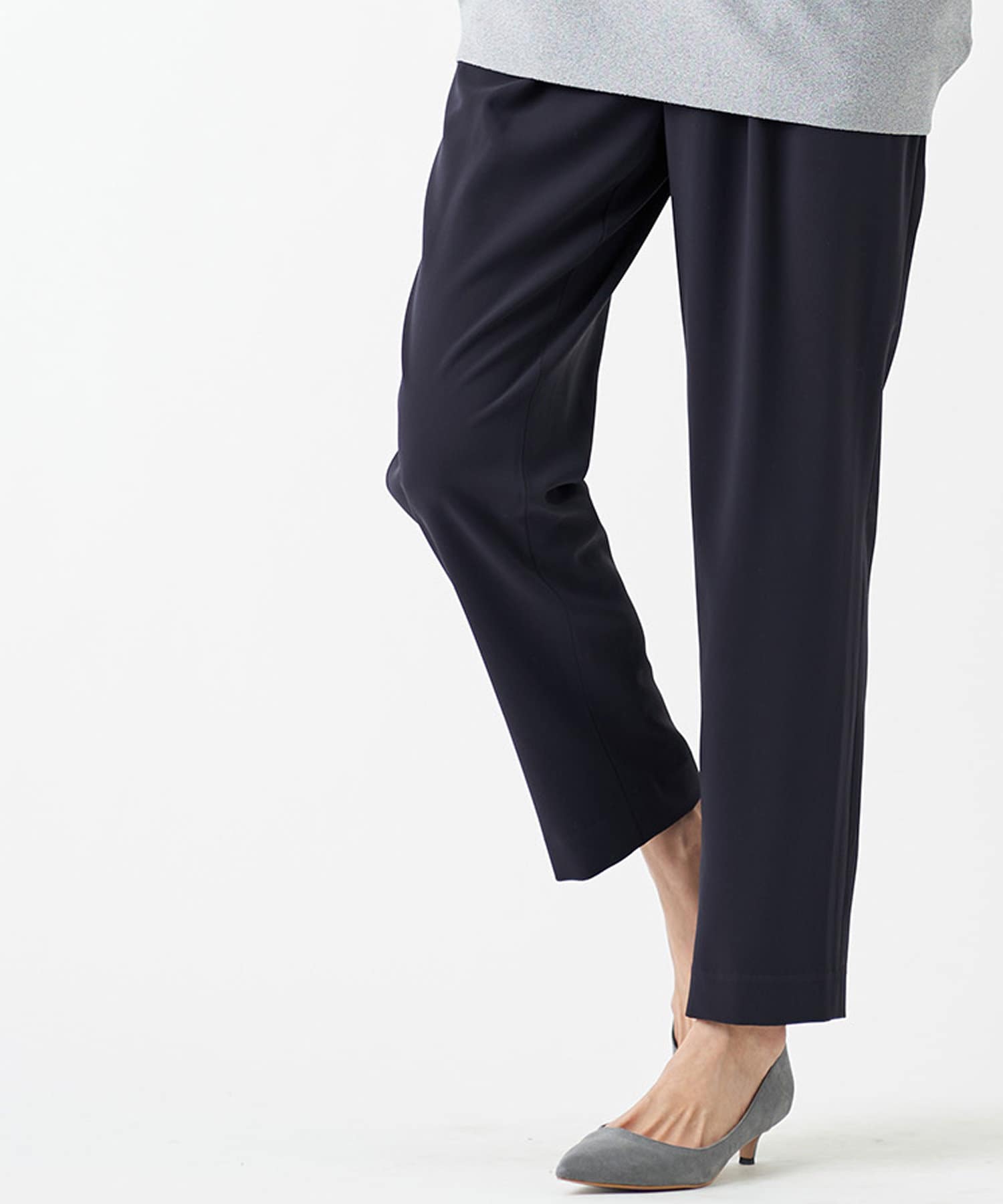 大人の褒められ美脚パンツ 手洗い可 イージーテーパードパンツ Rive Droite リヴドロワ レディース Pal Closet パルクローゼット パルグループ公式ファッション通販サイト