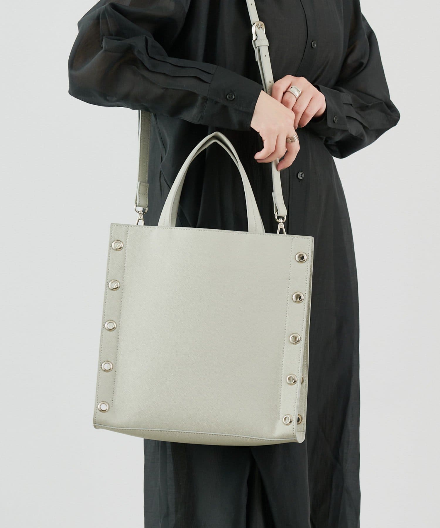 抗菌ハトメ2wayトートバッグ Colony 2139 コロニー トゥーワンスリーナイン レディース Pal Closet パルクローゼット パルグループ公式ファッション通販サイト