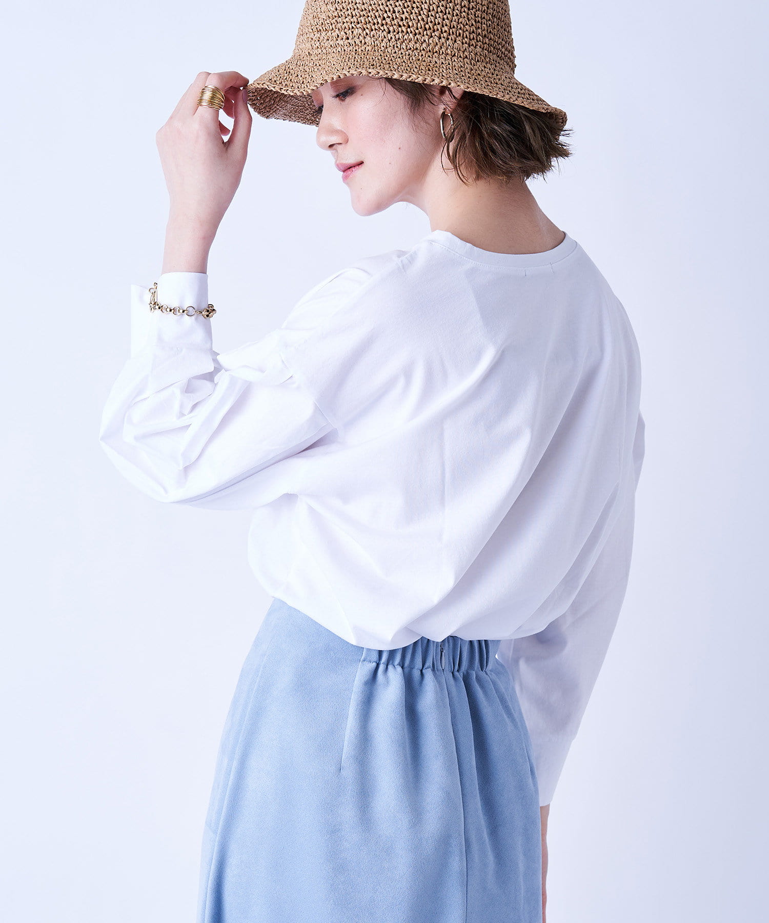 un dix cors(アンディコール) ここでしか手に入らない！【WEB限定】バックロングプルオーバー