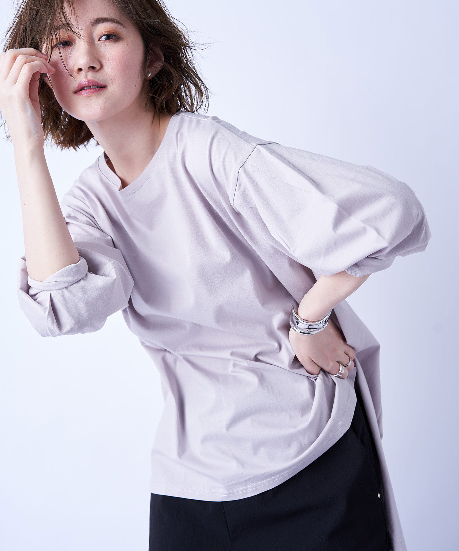 un dix cors(アンディコール) ここでしか手に入らない！【WEB限定】バックロングプルオーバー