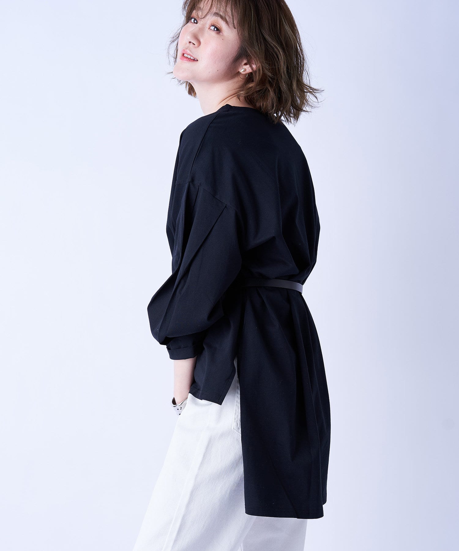 un dix cors(アンディコール) ここでしか手に入らない！【WEB限定】バックロングプルオーバー