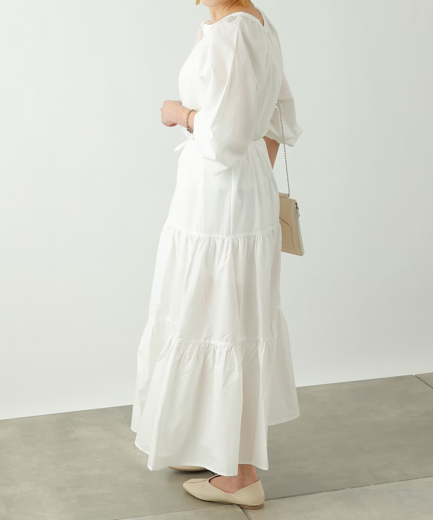 Web 一部店舗限定 2wayティアードワンピース ロングシャツワンピース Colony 2139 コロニー トゥーワンスリーナイン レディース Pal Closet パルクローゼット パルグループ公式ファッション通販サイト