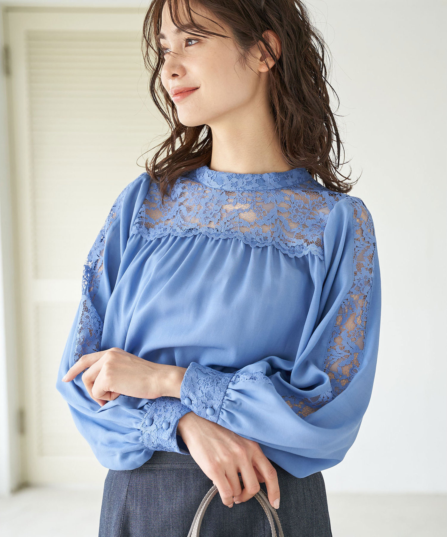 手洗い可 レース切り替えブラウス La Boutique Bonbon ラブティックボンボン レディース Pal Closet パルクローゼット パルグループ公式ファッション通販サイト 手洗い可 レース切り替えブラウス La Boutique Bonbon ラブティックボンボン レディース Pal Closet パルクローゼット パルグループ公式ファッション通販サイト