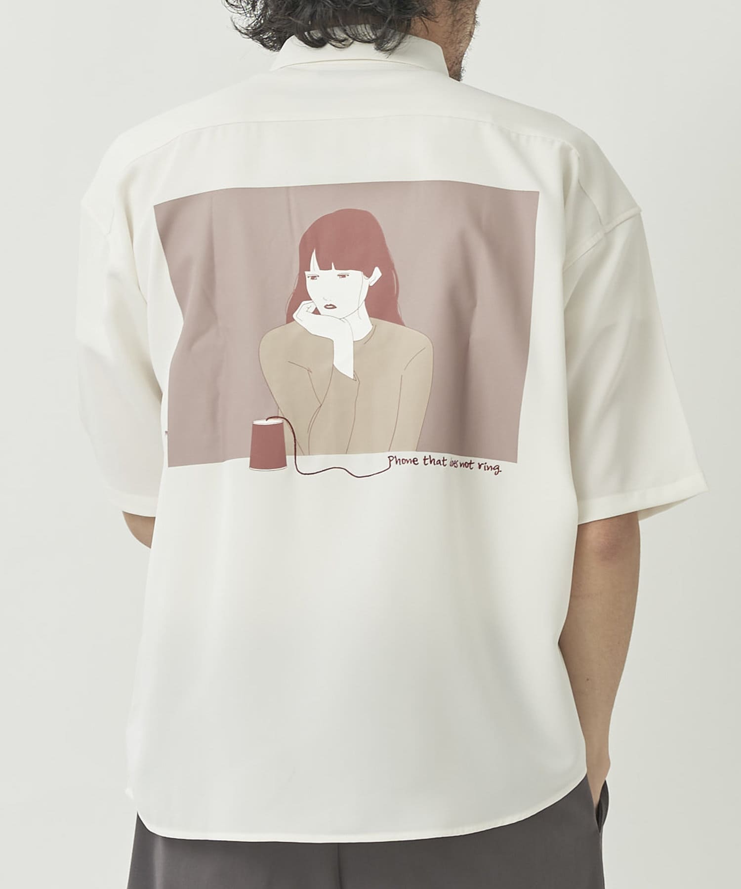 バックガールイラスト半袖シャツ Cpcm シーピーシーエム メンズ Pal Closet パルクローゼット パルグループ公式ファッション通販サイト