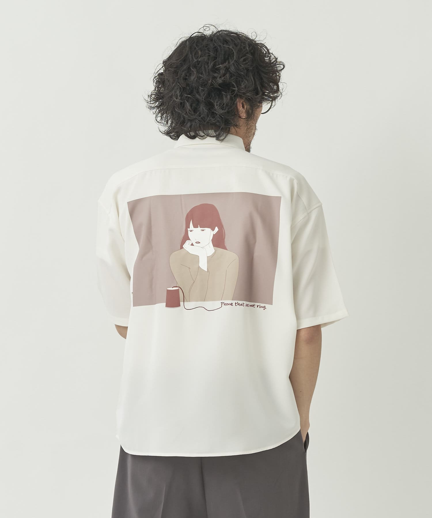 バックガールイラスト半袖シャツ Cpcm シーピーシーエム メンズ Pal Closet パルクローゼット パルグループ公式ファッション通販サイト