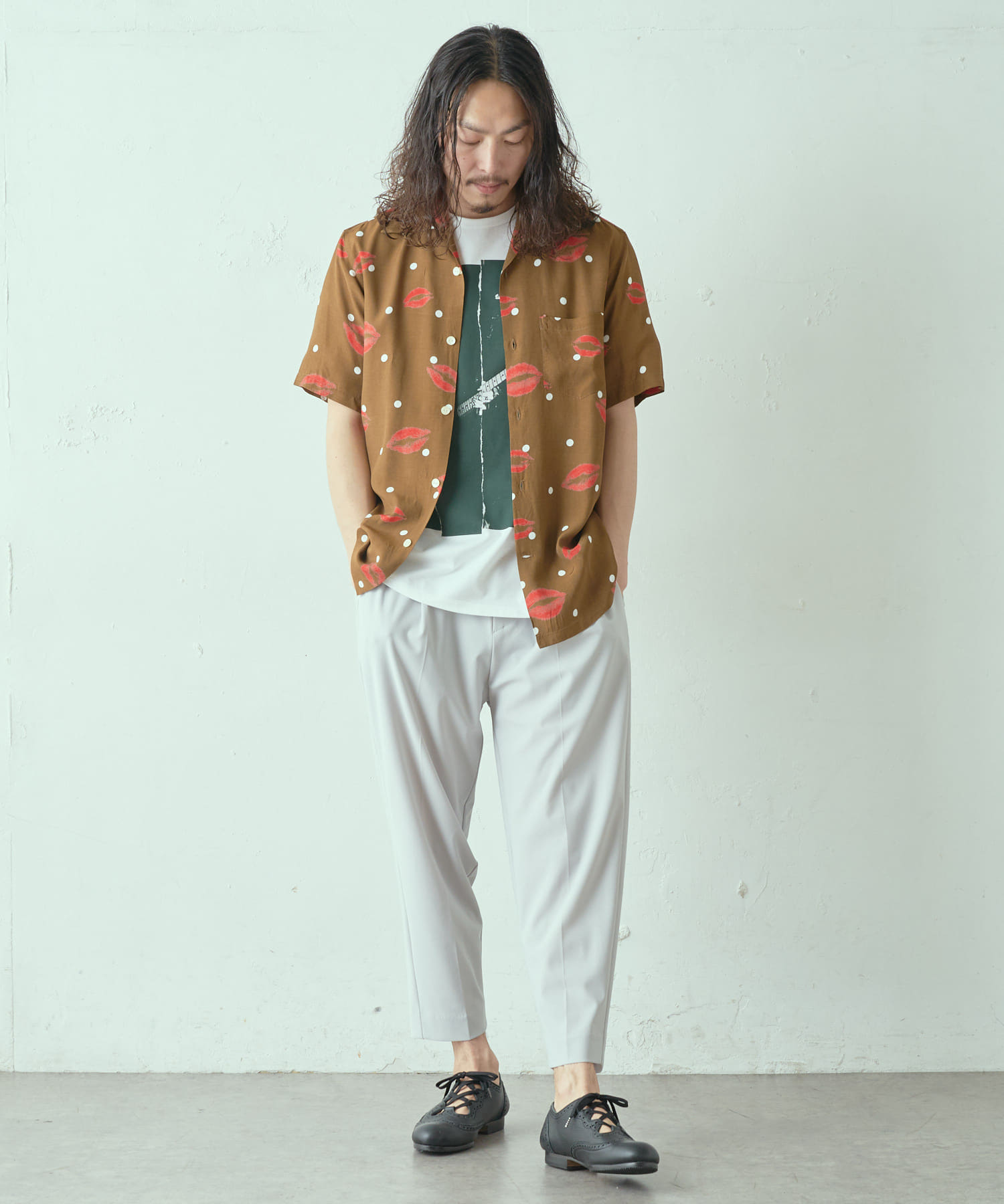 Aloha Blossom アロハブロッサム Kiss ハワイアンシャツ Lui S ルイス メンズ Pal Closet パルクローゼット パルグループ公式ファッション通販サイト