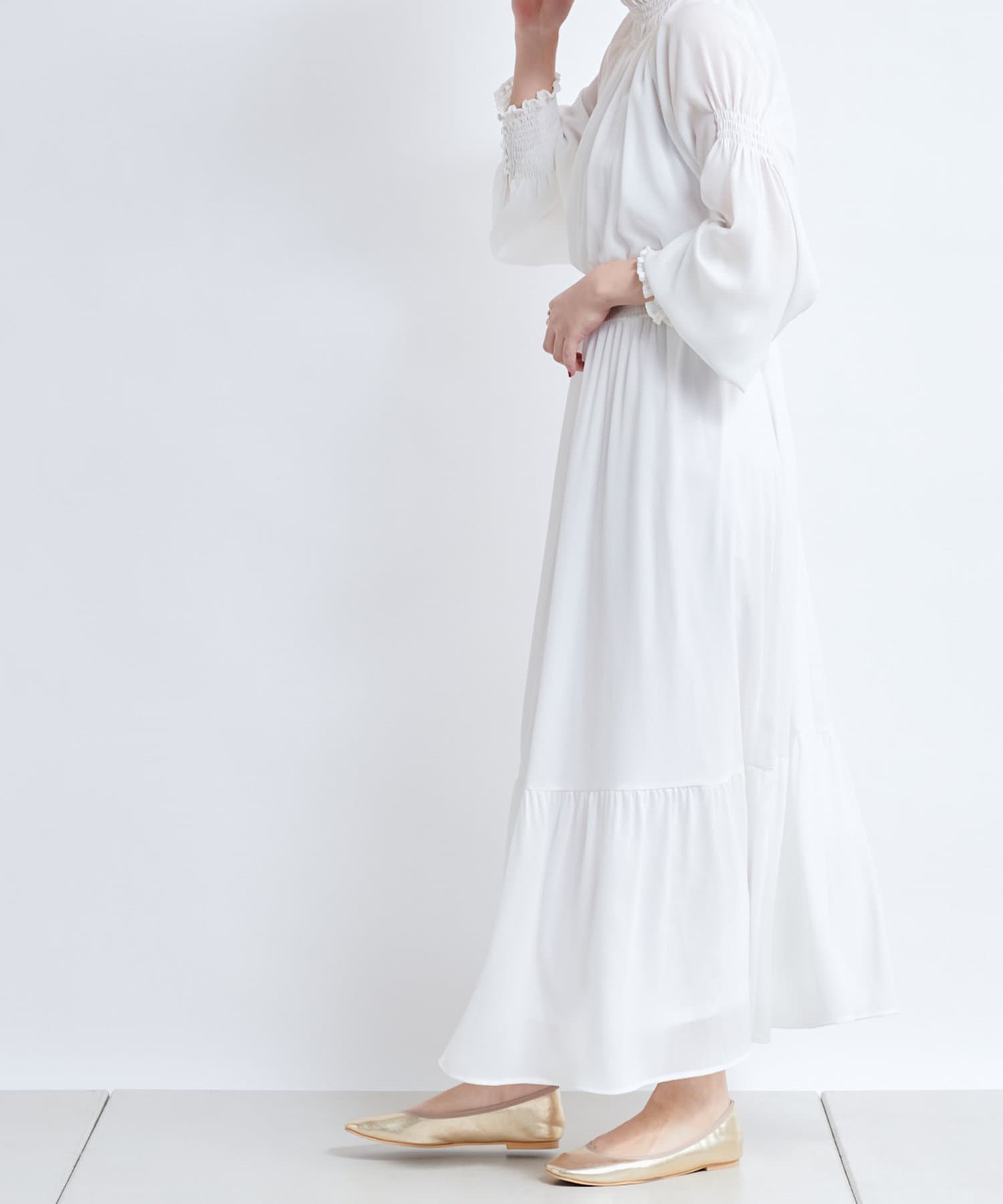 Web限定 シャーリングワンピース Doudou ドゥドゥ レディース Pal Closet パルクローゼット パルグループ公式ファッション通販サイト