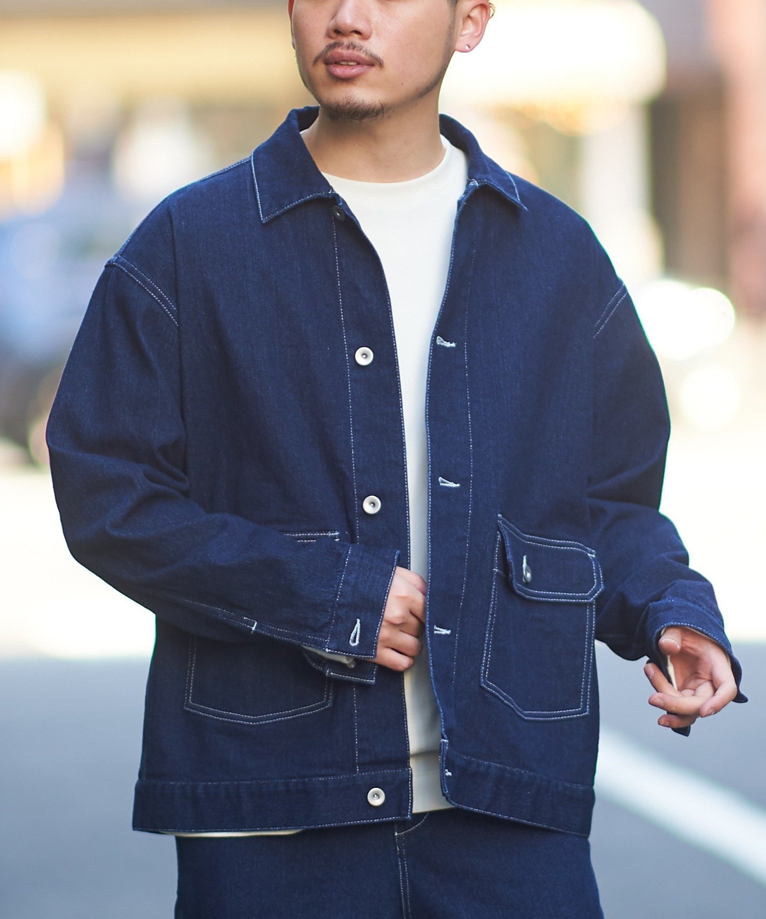 Typydenim ティピーデニム デニムカバーオールジャケット Ciaopanic Typy チャオパニックティピー メンズ Pal Closet パルクローゼット パルグループ公式ファッション通販サイト