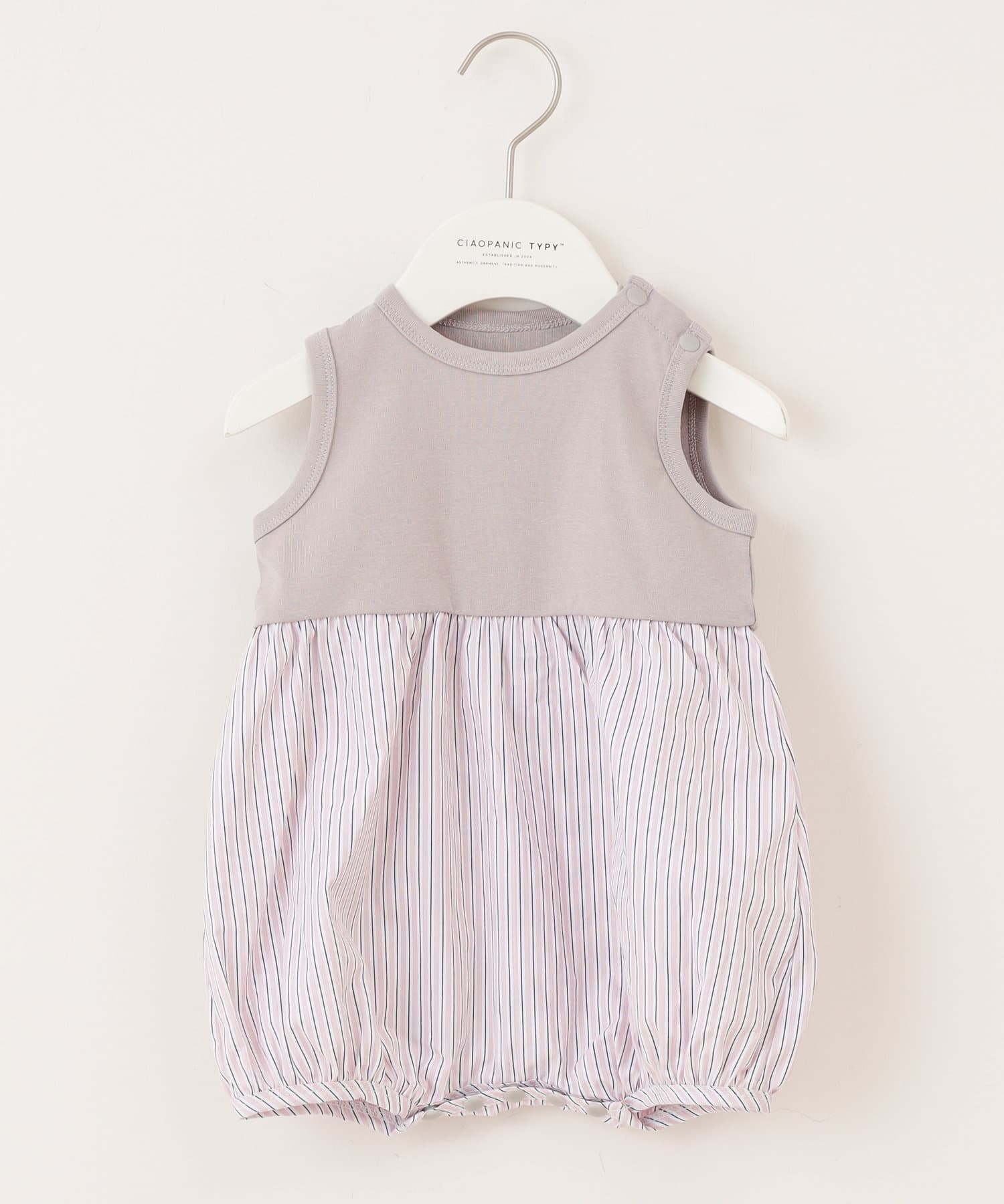 Kids Osoro ブロードストライプ ロンパース Ciaopanic Typy チャオパニックティピー キッズ Pal Closet パルクローゼット パルグループ公式ファッション通販サイト